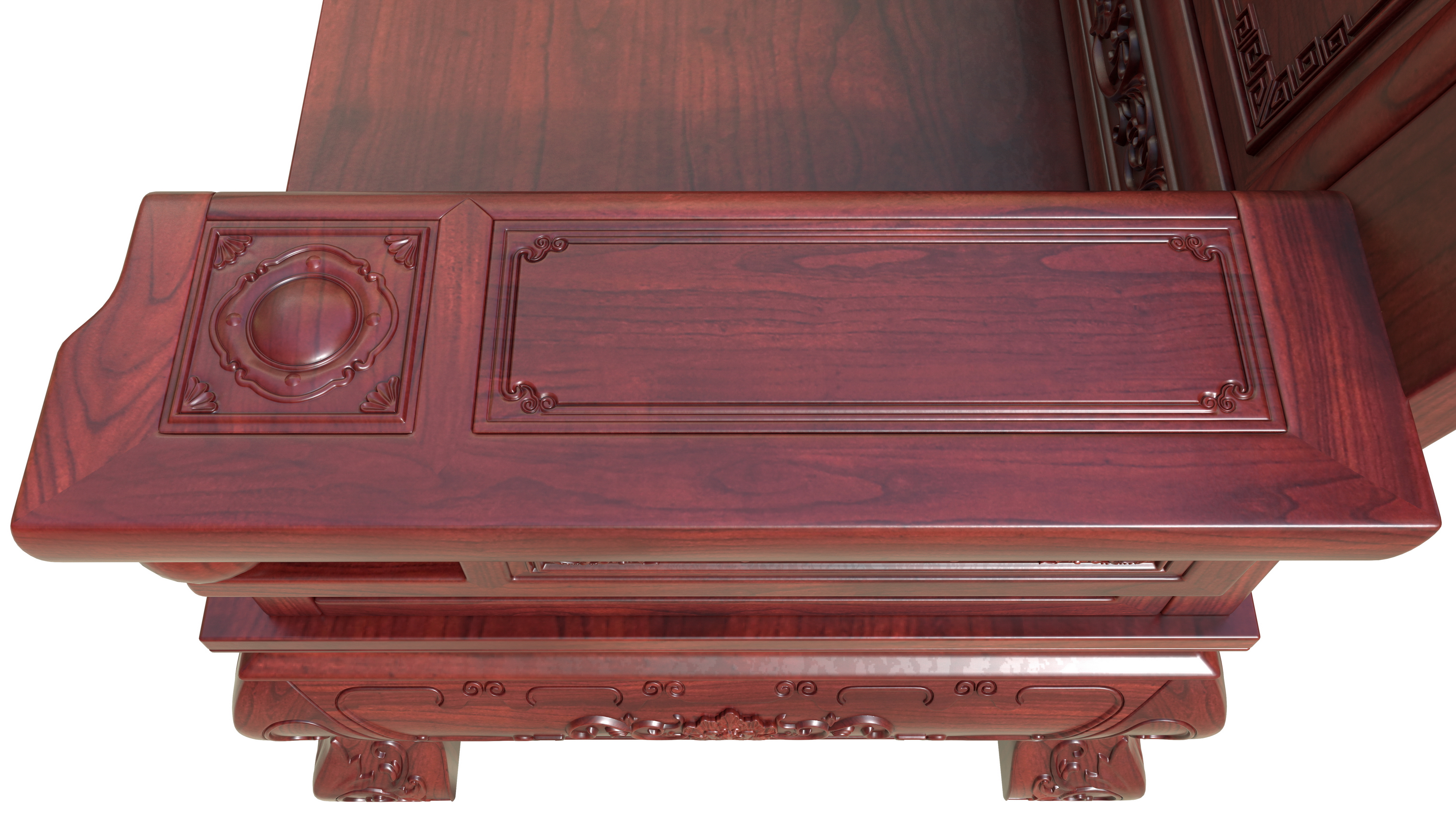 Chinese furniture，Chinese carved furniture，Mahogany furniture，Classical furniture，Rosewood，Furniture modeling tutorial，3dsmax，Antique Valley fragrance，