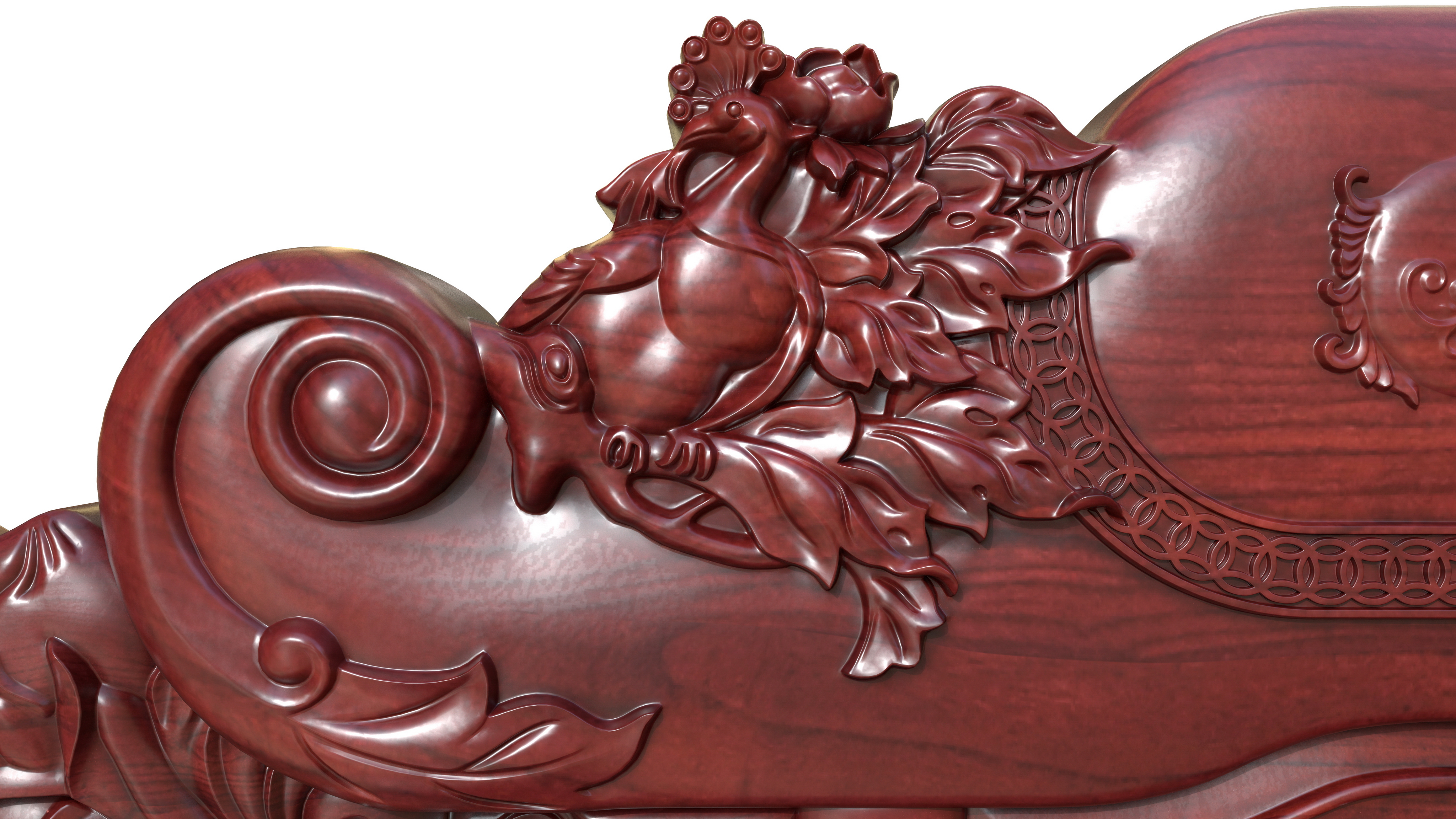 Chinese furniture，Chinese carved furniture，Mahogany furniture，Classical furniture，Rosewood，Furniture modeling tutorial，3dsmax，Antique Valley fragrance，