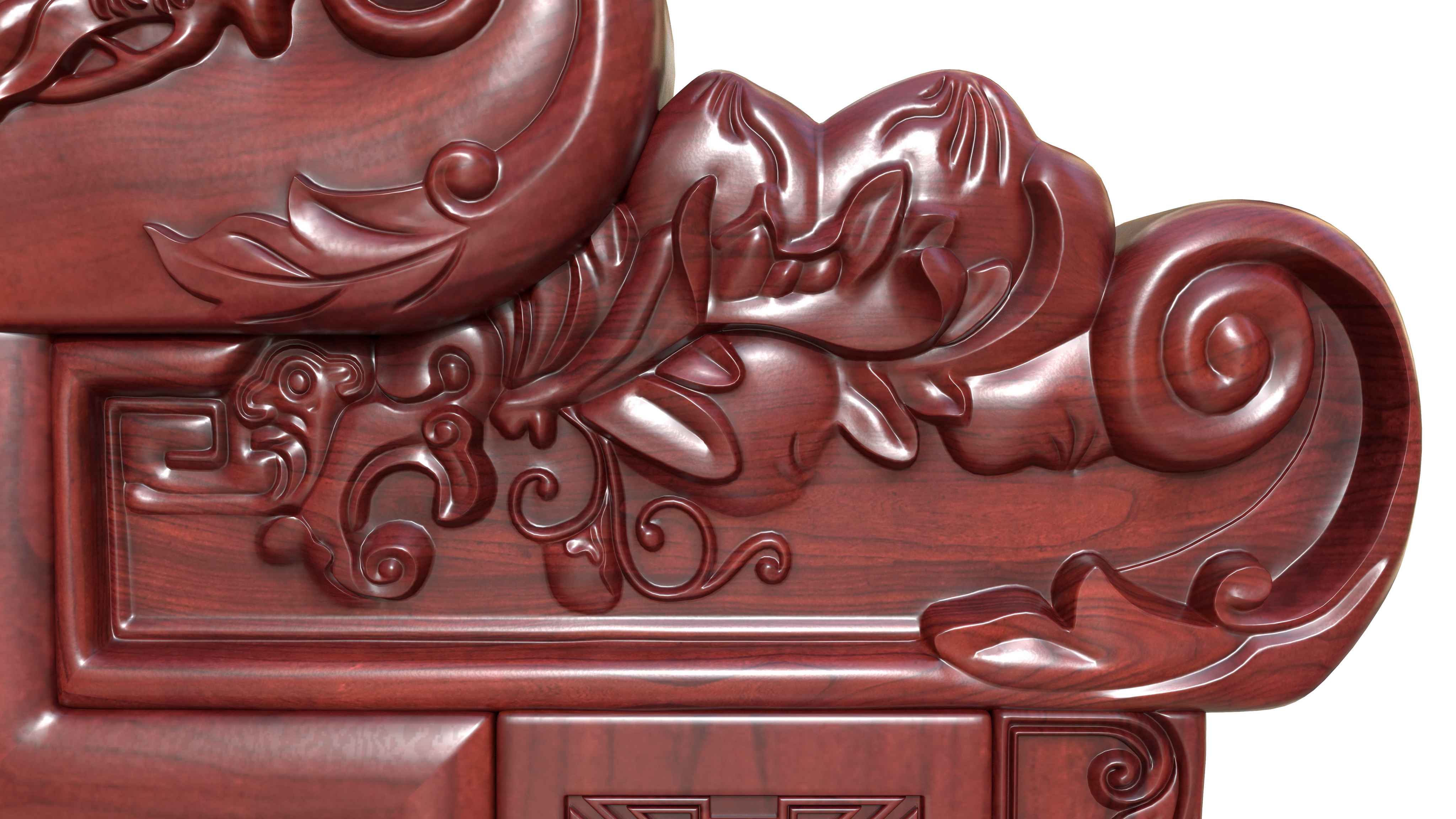 Chinese furniture，Chinese carved furniture，Mahogany furniture，Classical furniture，Rosewood，Furniture modeling tutorial，3dsmax，Antique Valley fragrance，
