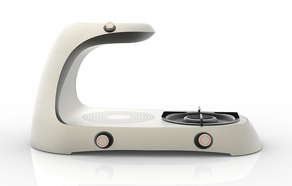 Cooking device，a kitchen stove，household，