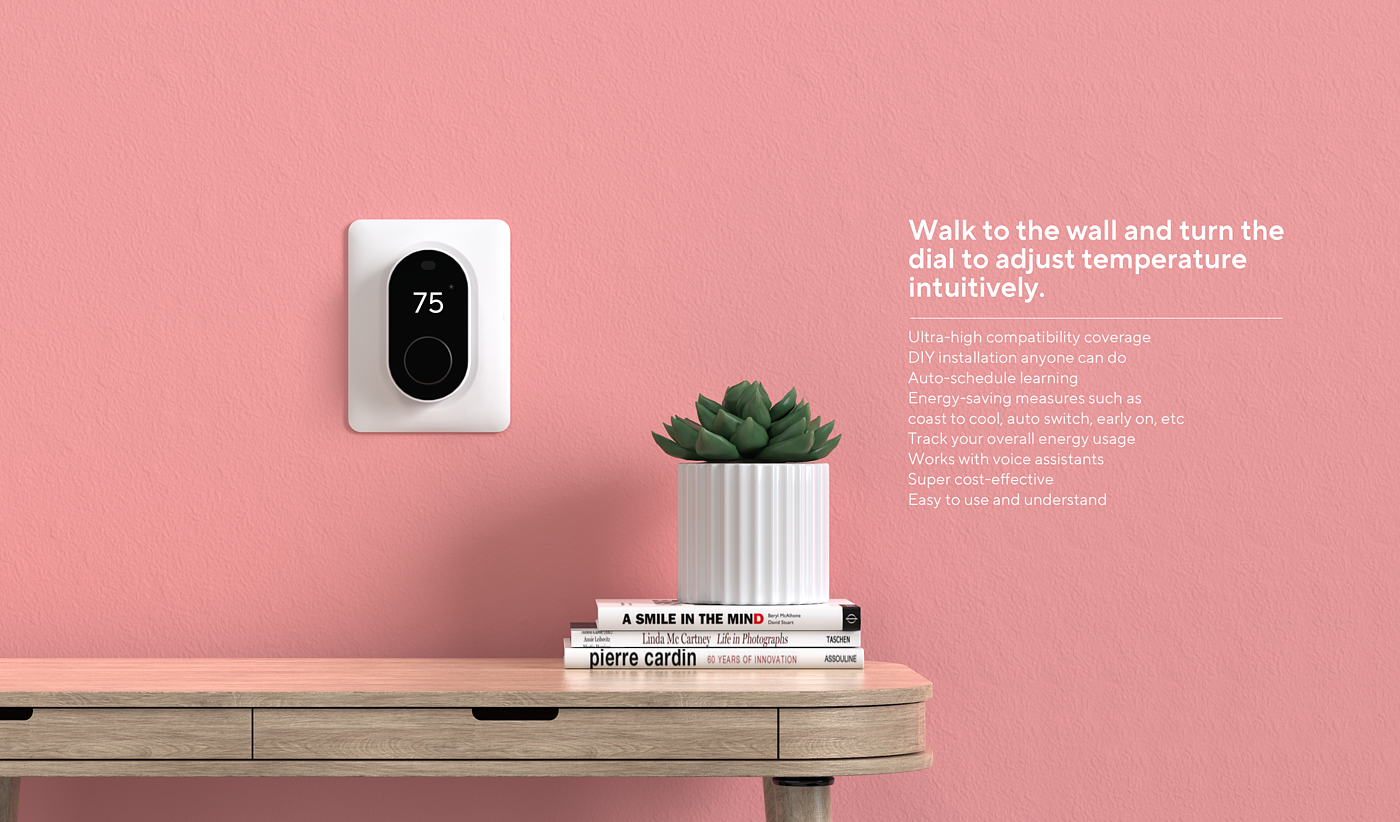 Smart home，Thermostat，thermostat，switch，controller，knob，