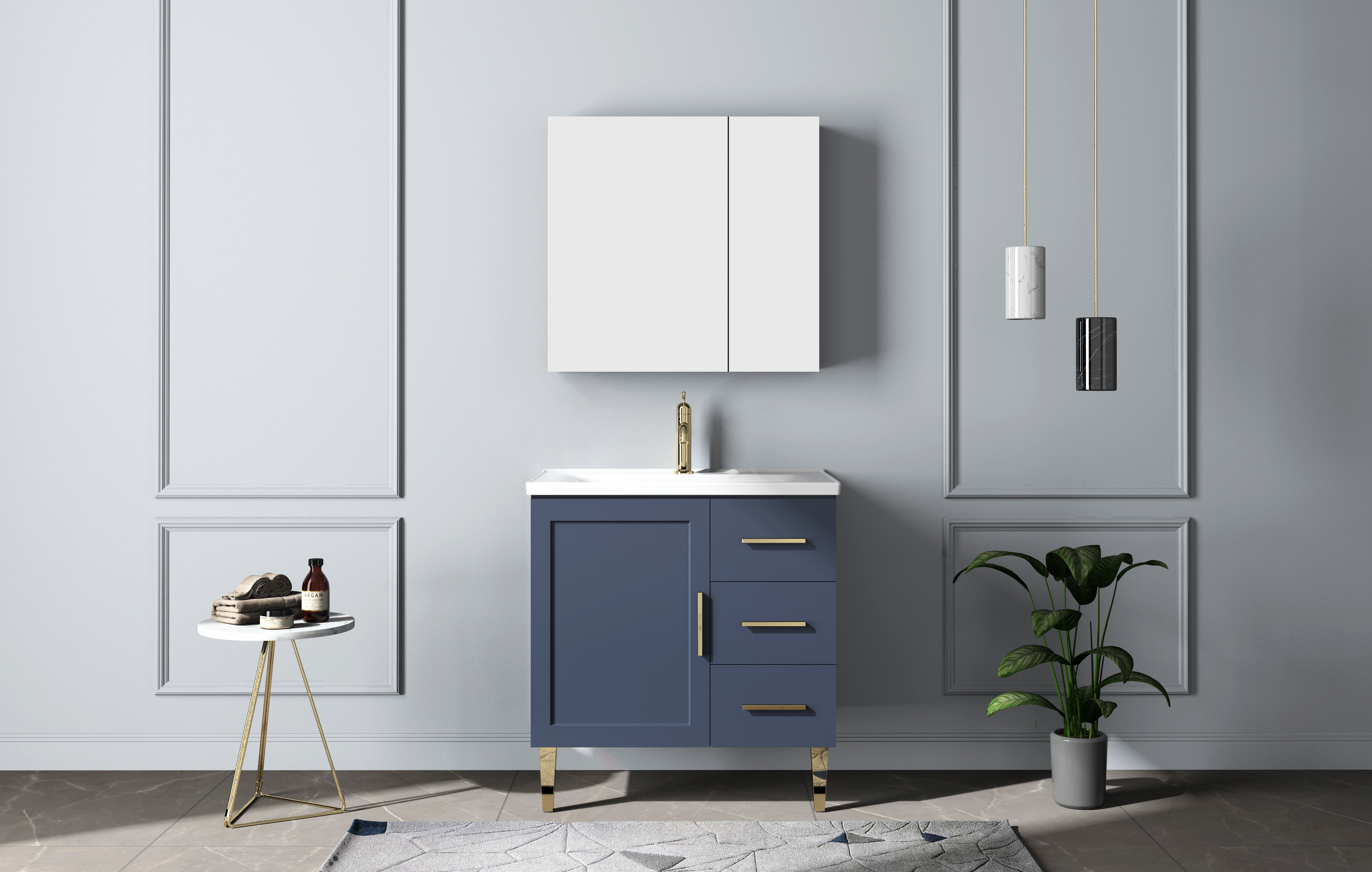 Modern and formal, minimalist and hierarchical，