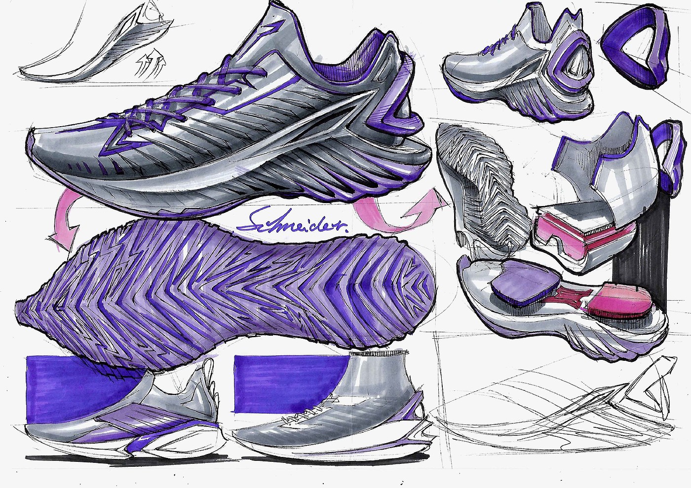 footwear design ，footwear，Footwear design，industrial design，