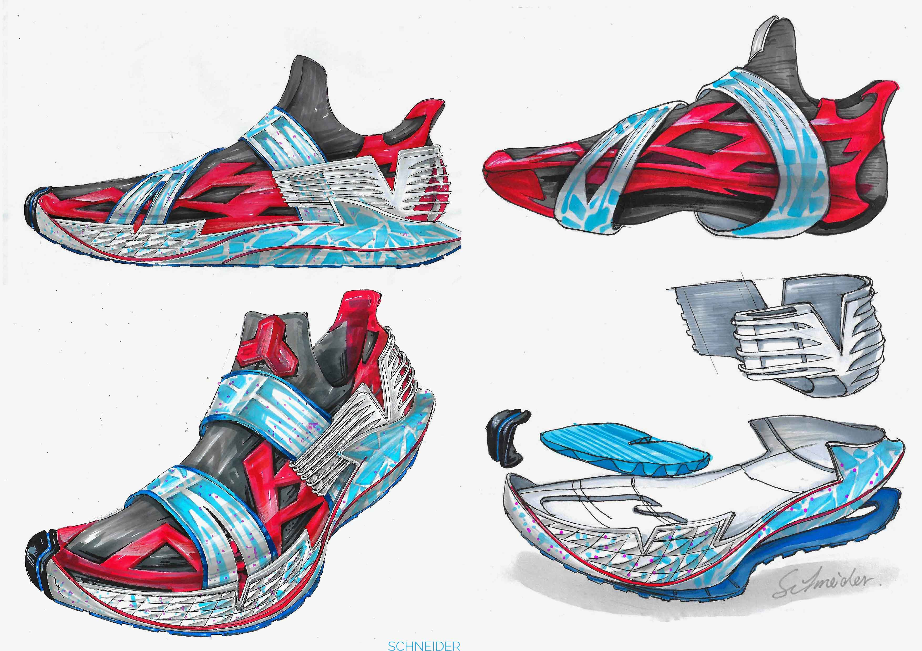 footwear design ，footwear，Footwear design，industrial design，