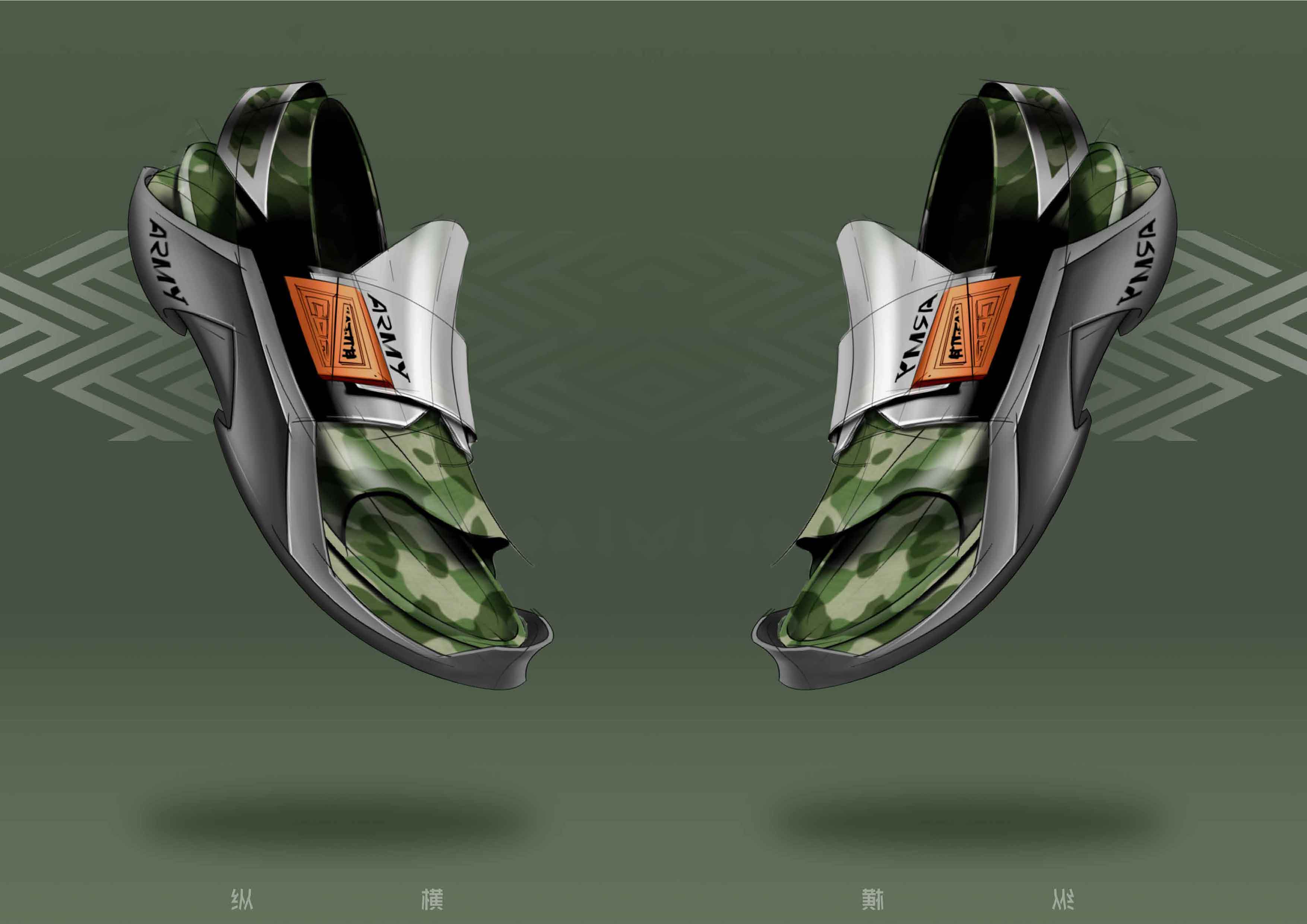 footwear design ，footwear，Footwear design，industrial design，