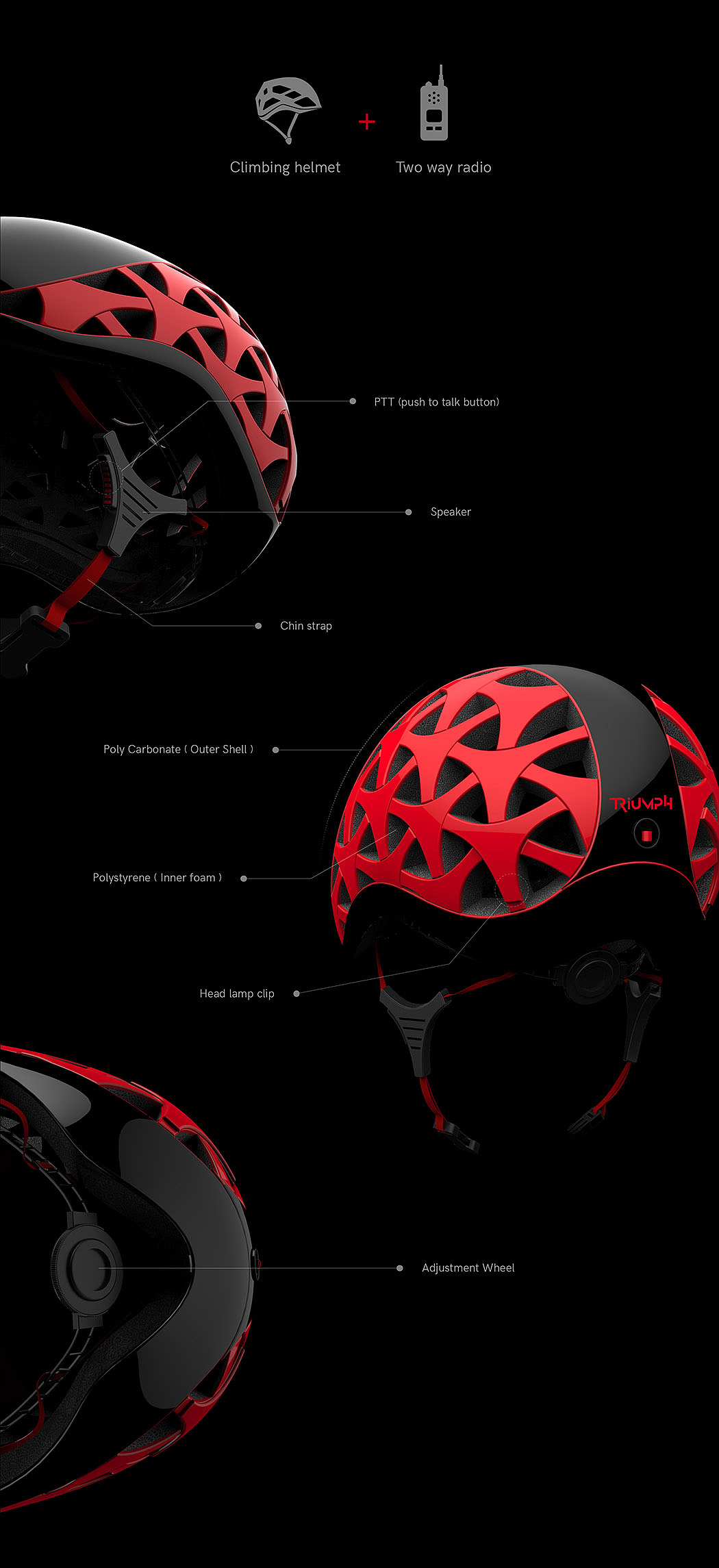 Helmet，Radio installation，intelligence，