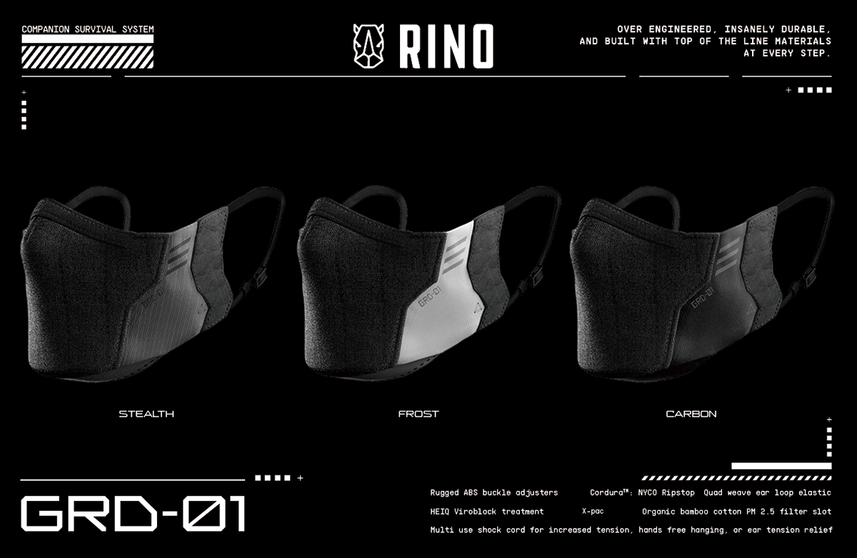 Mask，RINO Ready GRD-01，