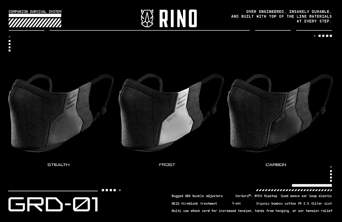 口罩，RINO Ready GRD-01，