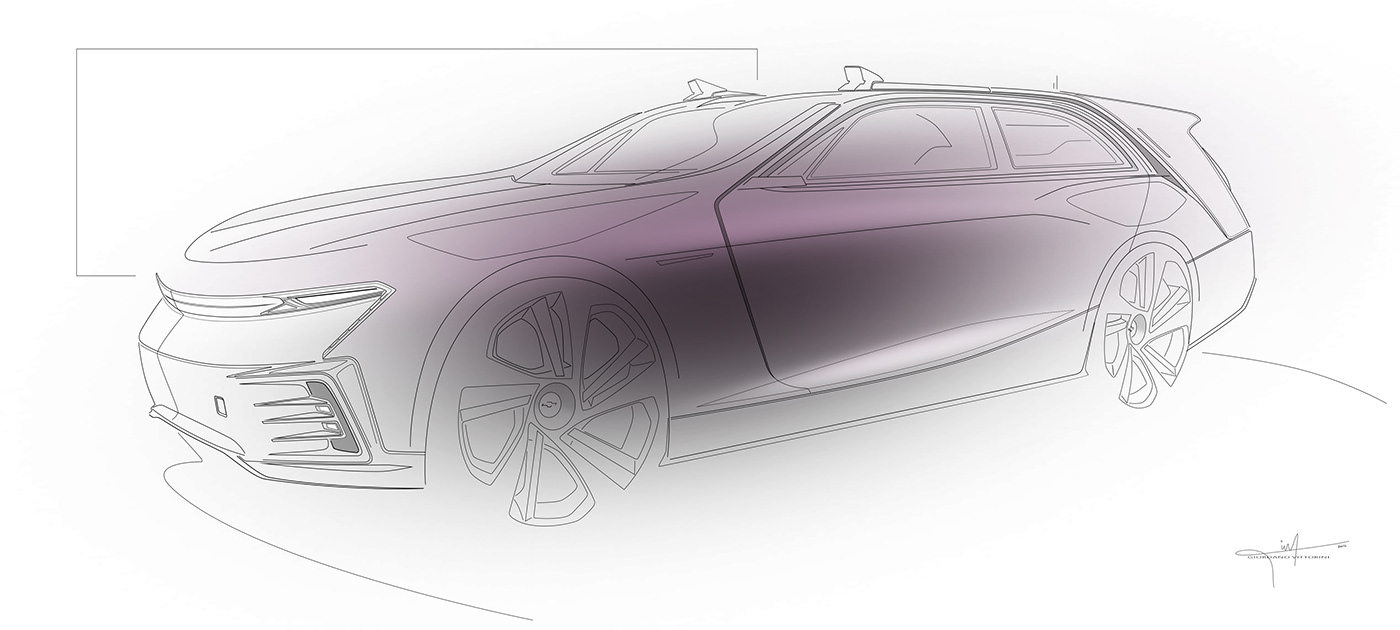 Giordano Vittorini，Chevrolet Caravan，Model，3d，modeling，