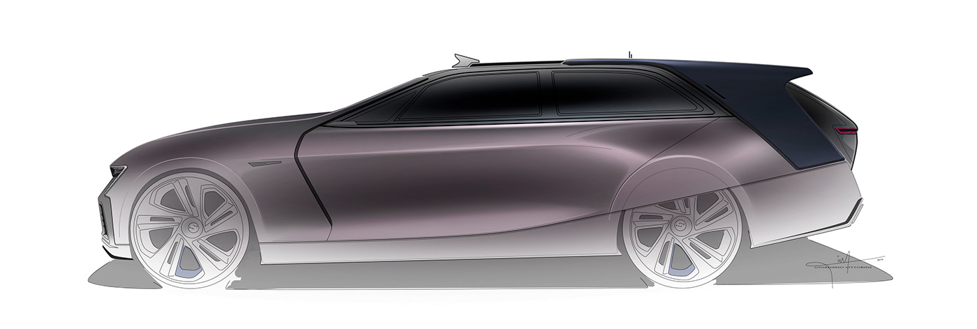 Giordano Vittorini，Chevrolet Caravan，Model，3d，modeling，