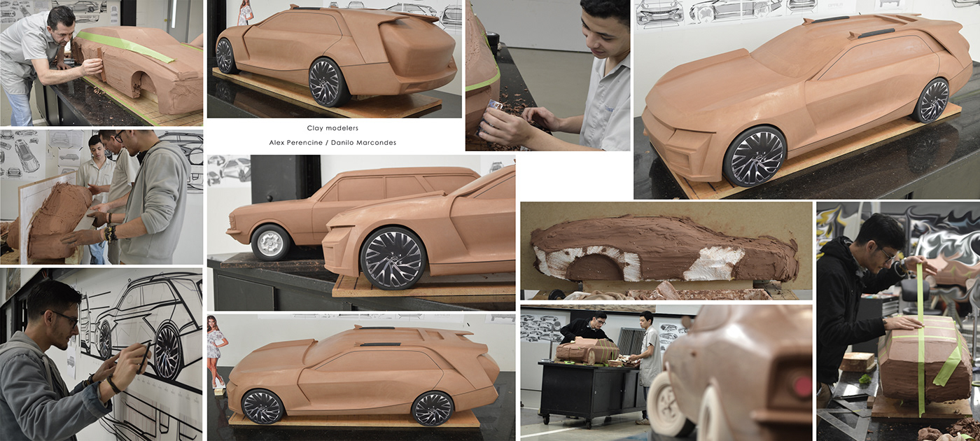 Giordano Vittorini，Chevrolet Caravan，Model，3d，modeling，