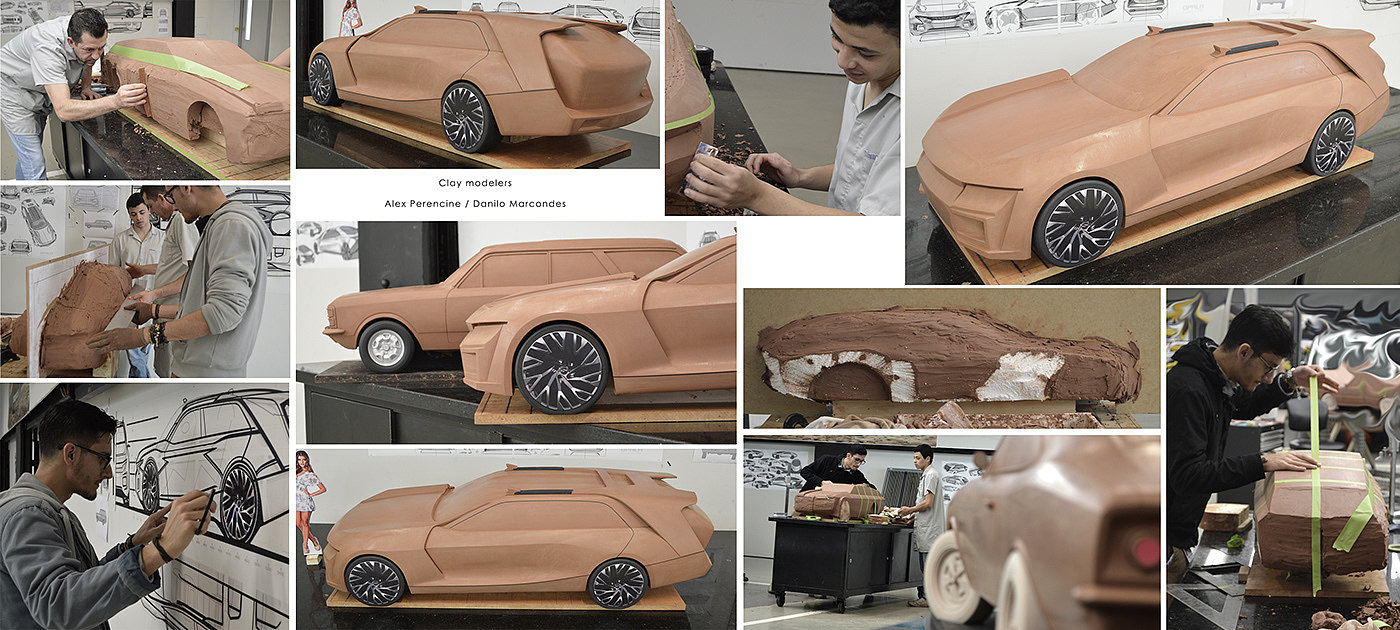 Giordano Vittorini，Chevrolet Caravan，模型，3d，建模，
