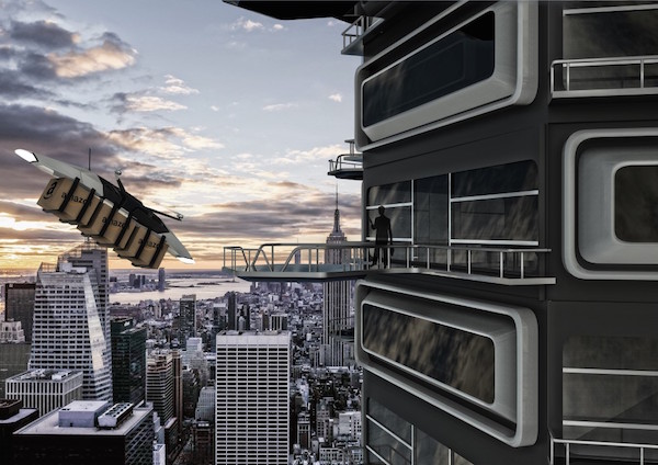 UAV，Amazon，online shopping，logistics，Concept technology，