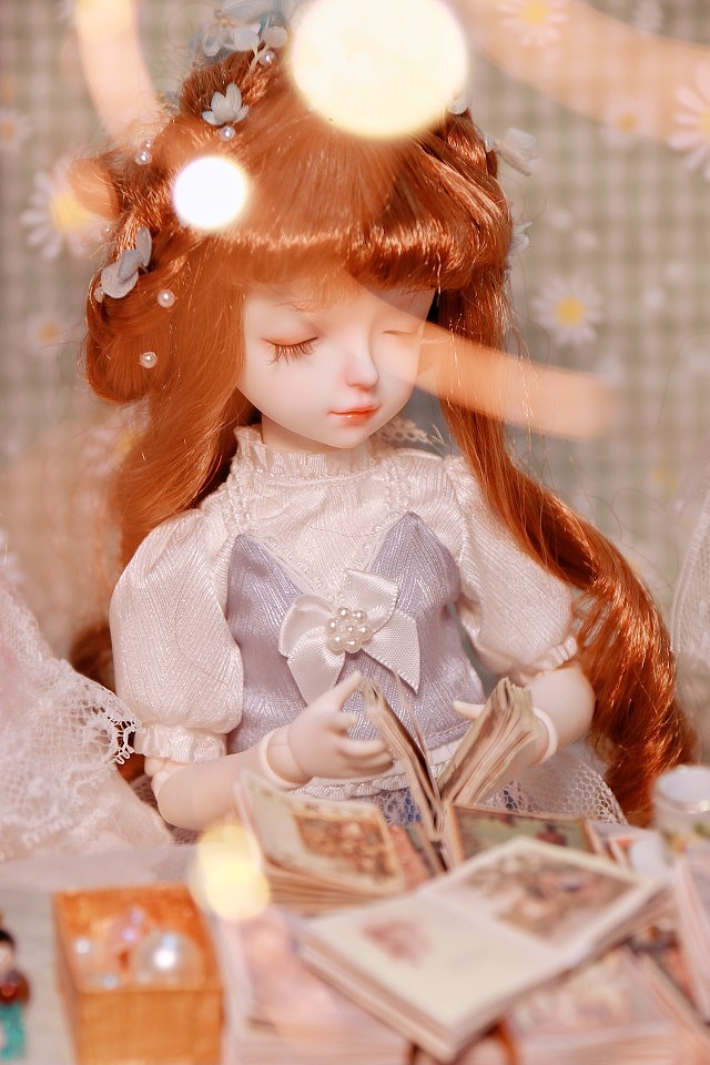 BJD doll，Flower girl，