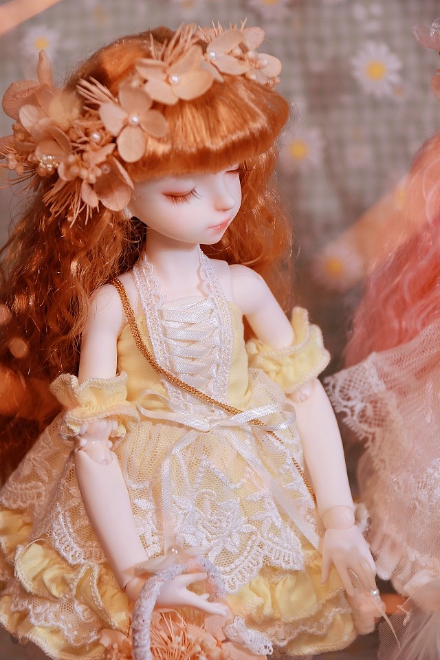 BJD doll，Flower girl，