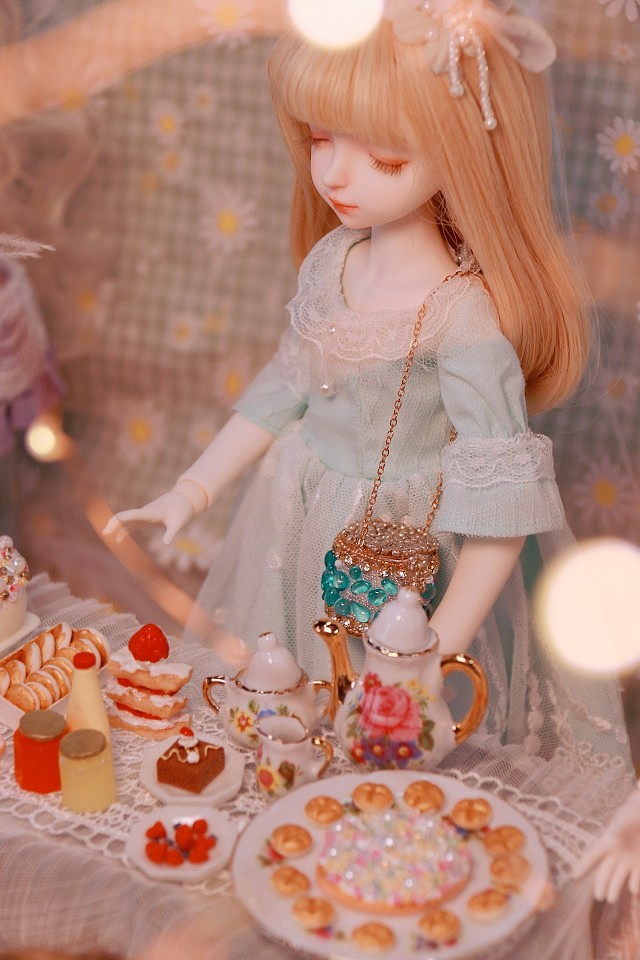 BJD doll，Flower girl，