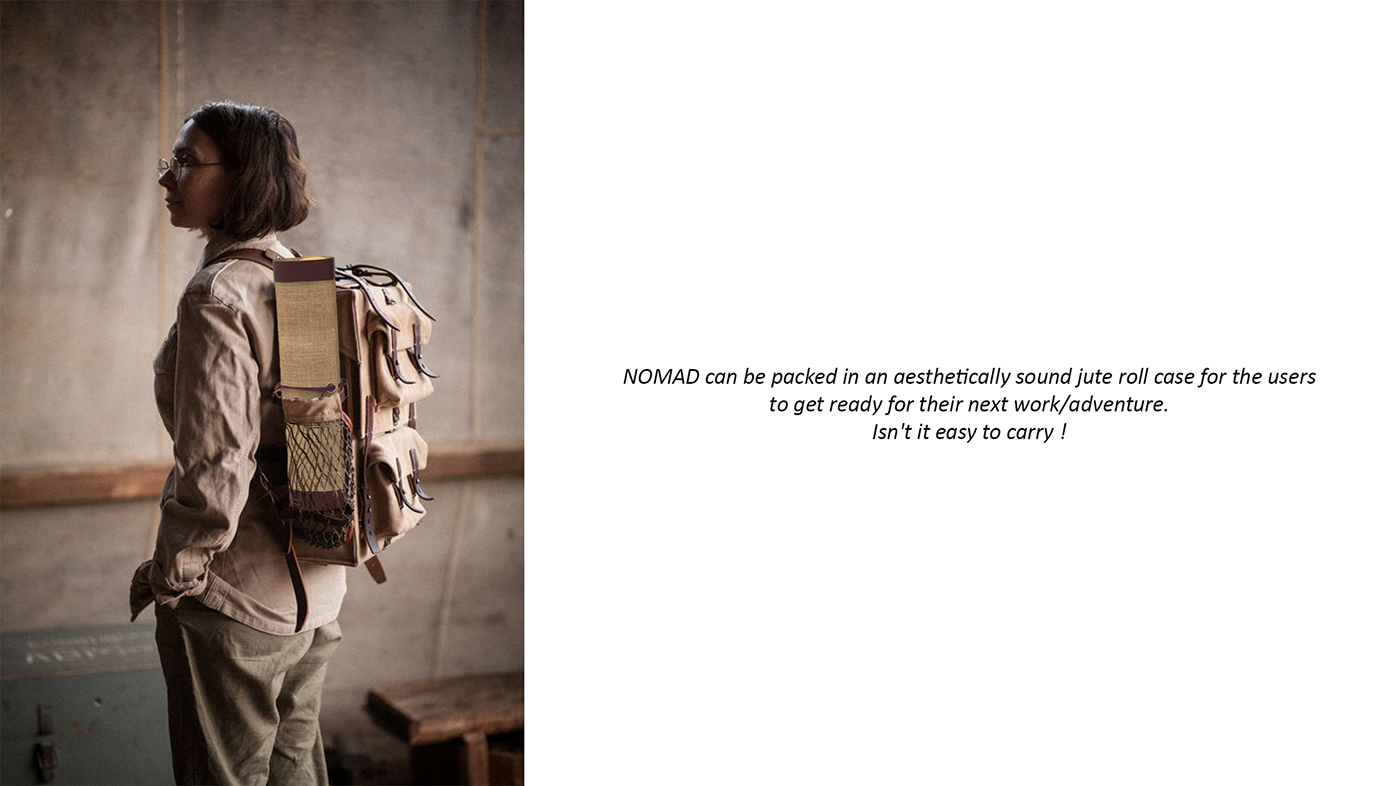 Himanshu Singh，portable，stool，nomad，