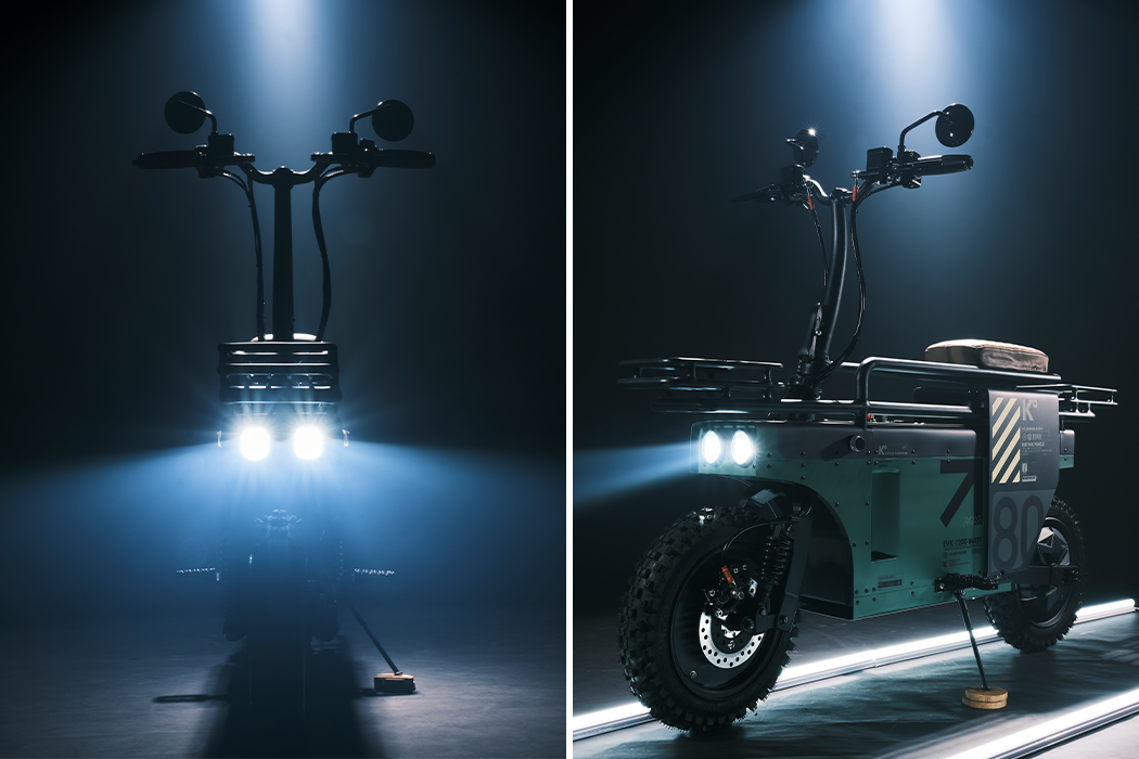 SpaceBar，Electric scooter，Retro flavor，