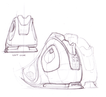 product design，Hand drawn renderings，