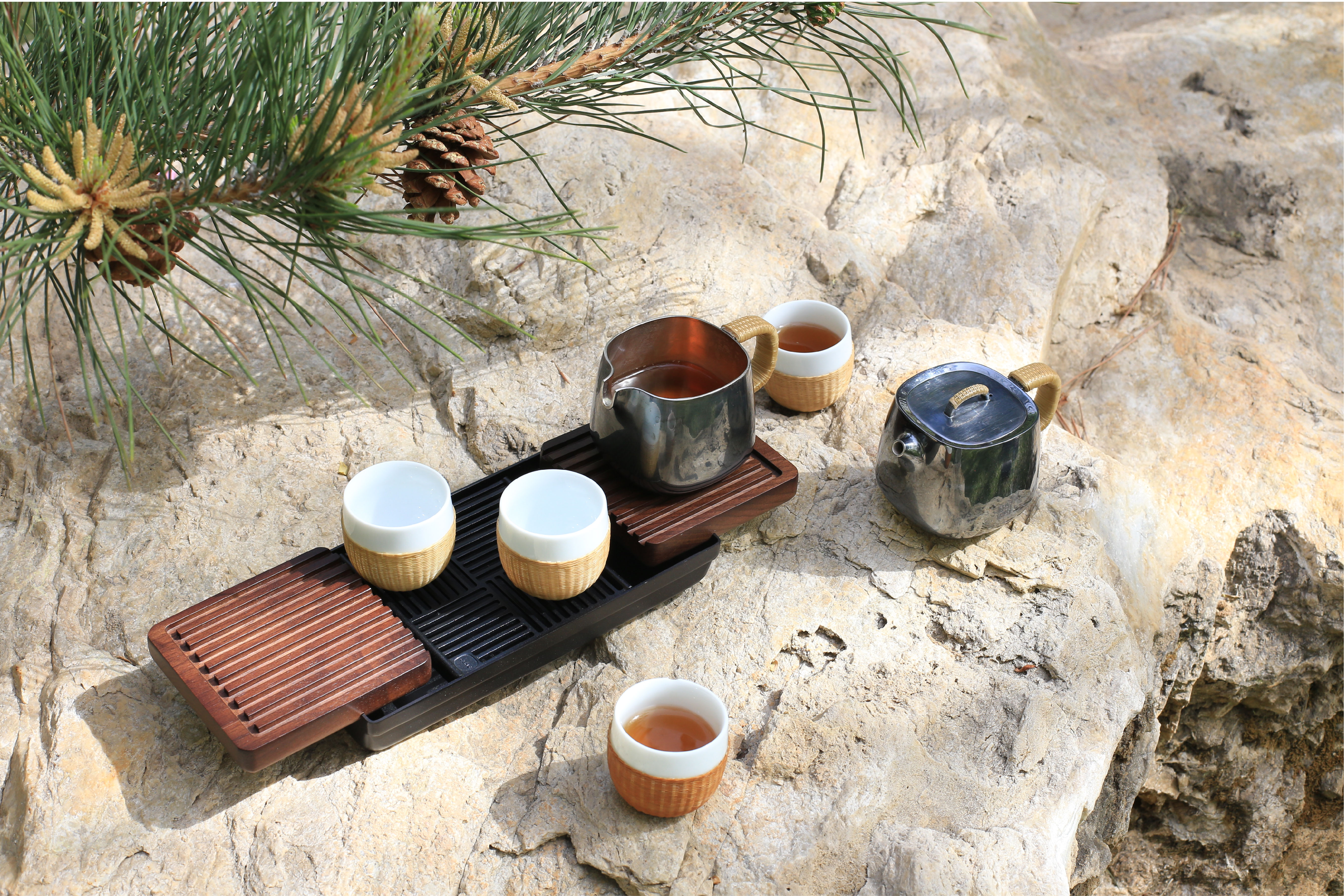 Beijing Forbidden City Culture，Original design products，Travel tea set，Portable tea ceremony，Aesthetic home life experience，