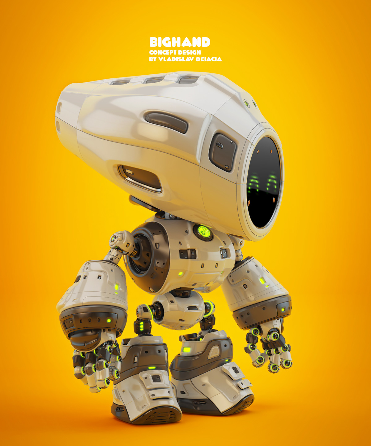 Cartoon，lovely，Character design，robot，