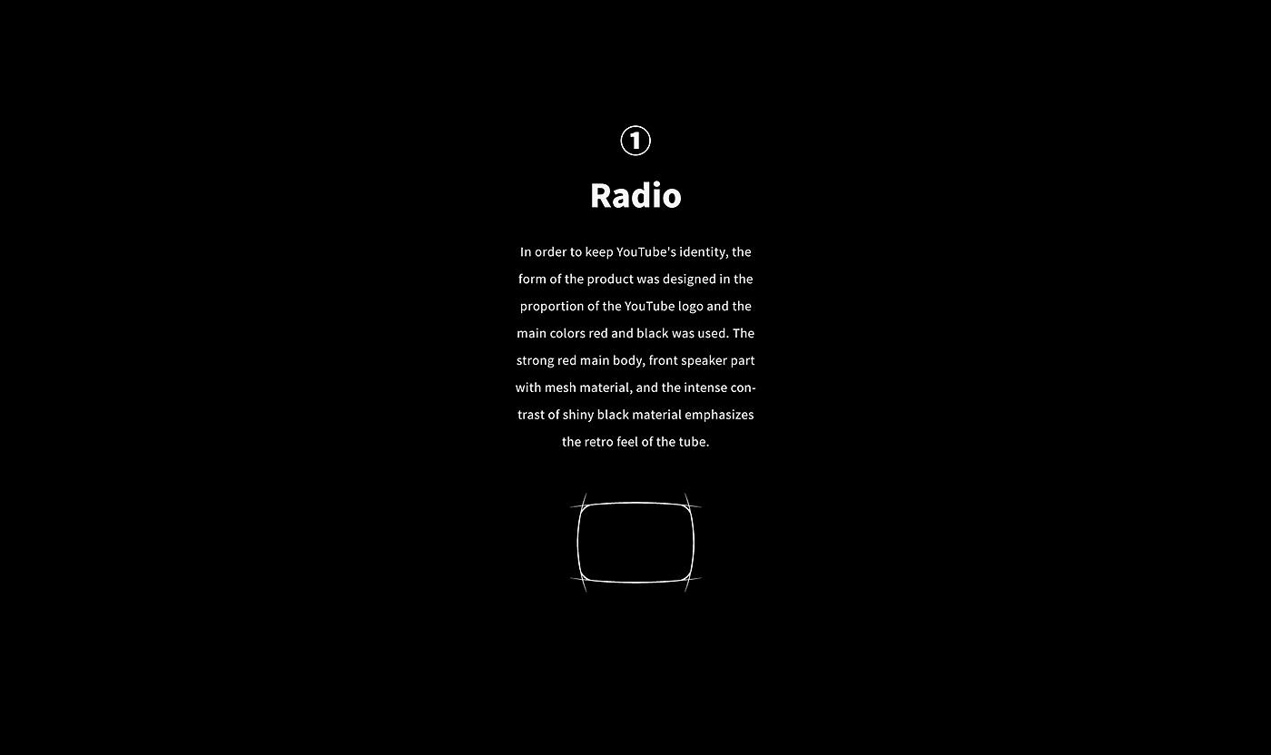 YouTube Radio，收音机，概念，