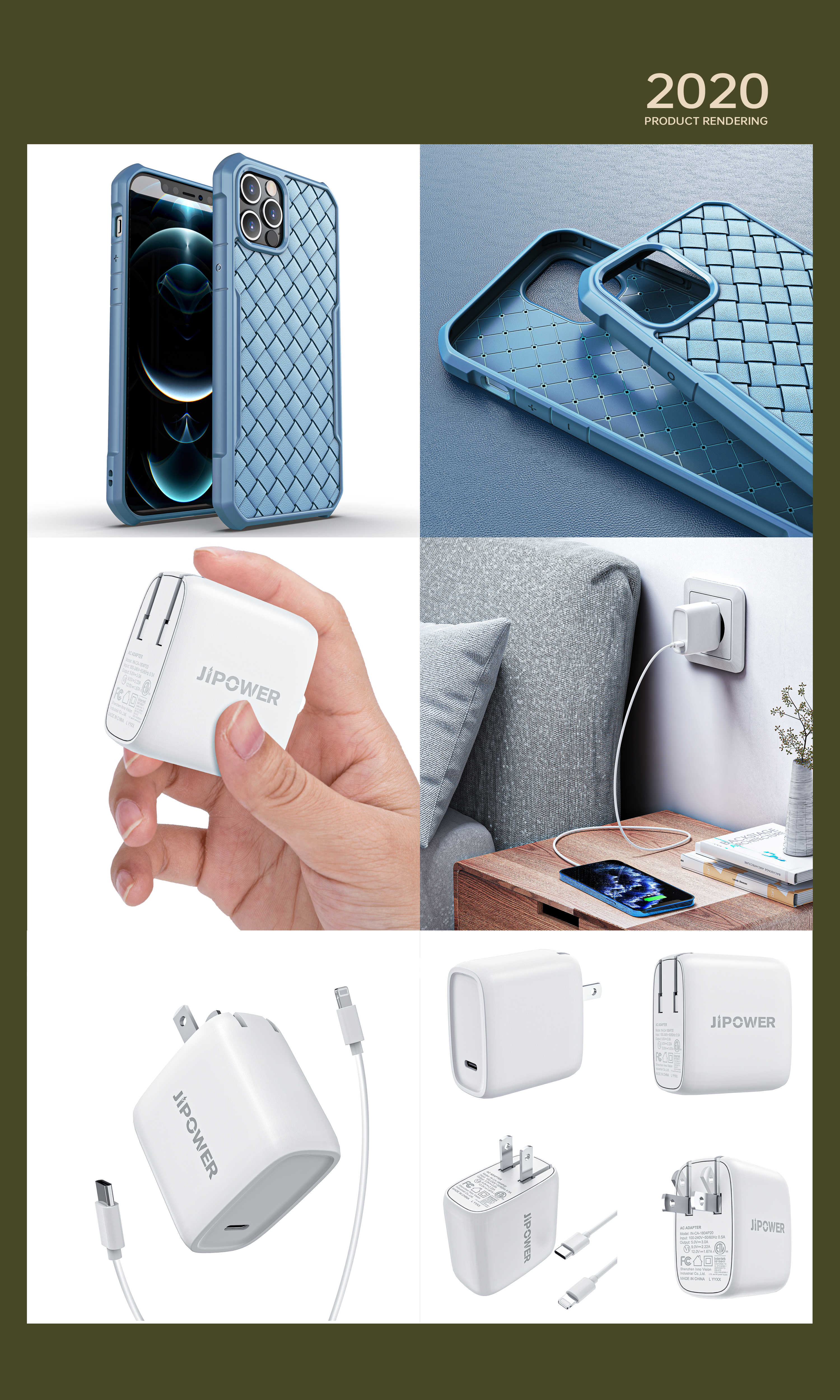 keyshot，Render，product design，electronic product，Mobile Accessories，headset，Charger，Mobile phone shell，