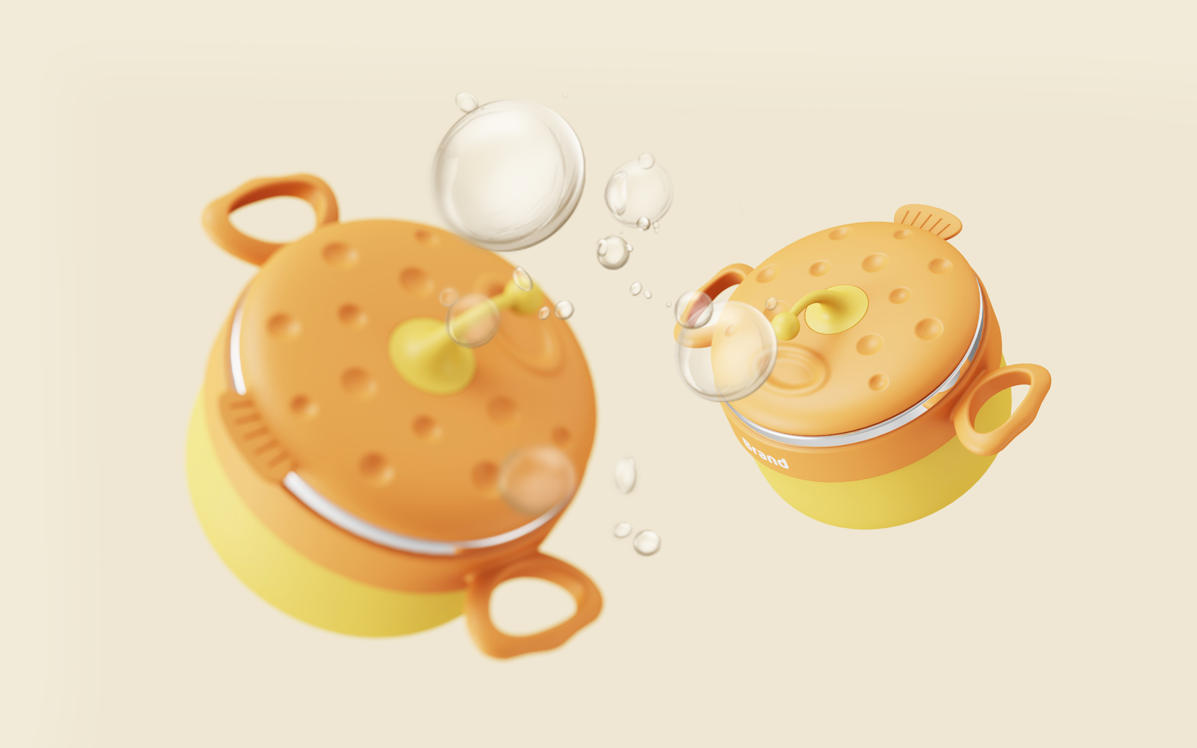 Children's products，Children tableware，Heat preservation bowl，