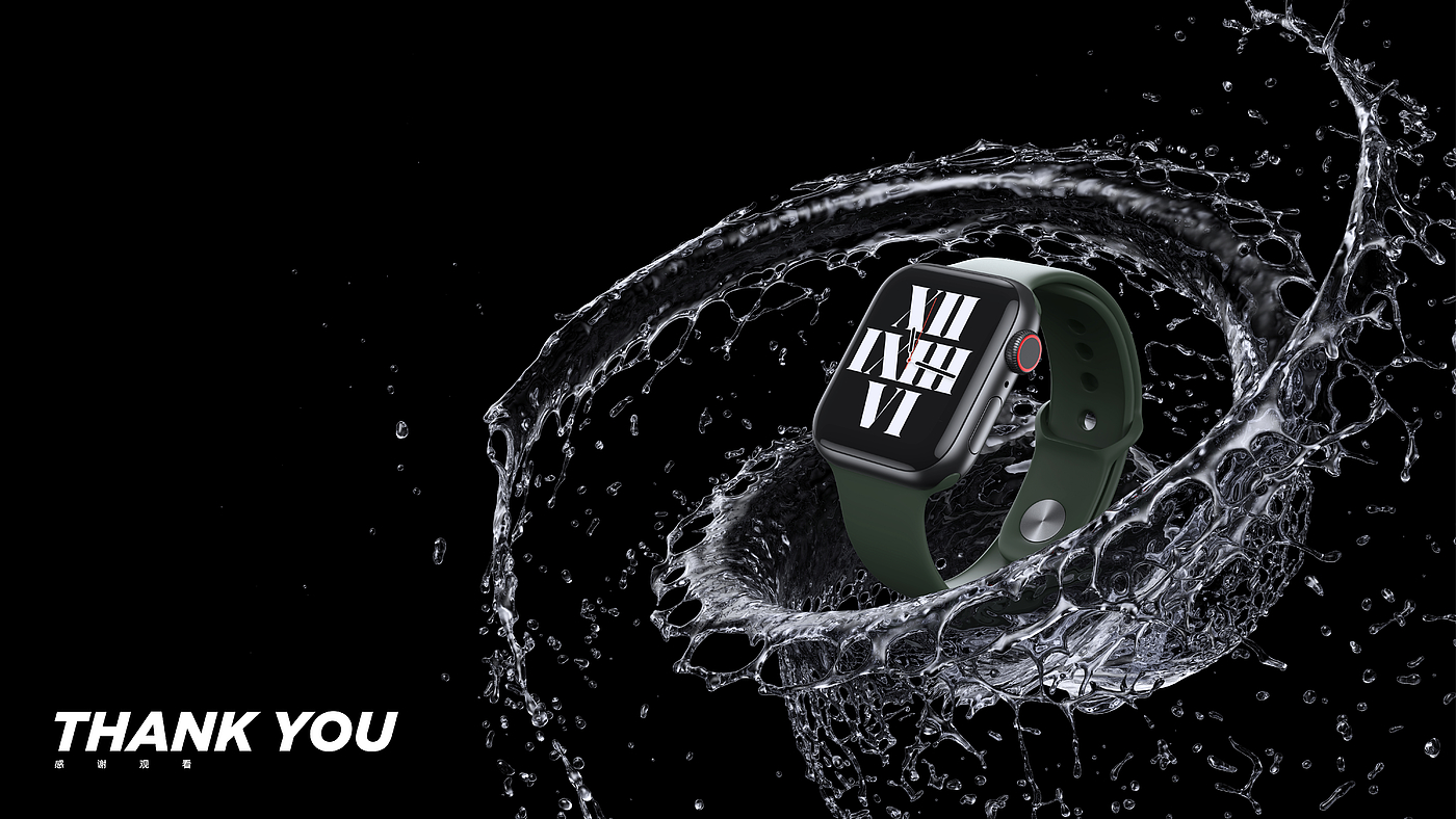 Intelligent Watch，Product rendering，