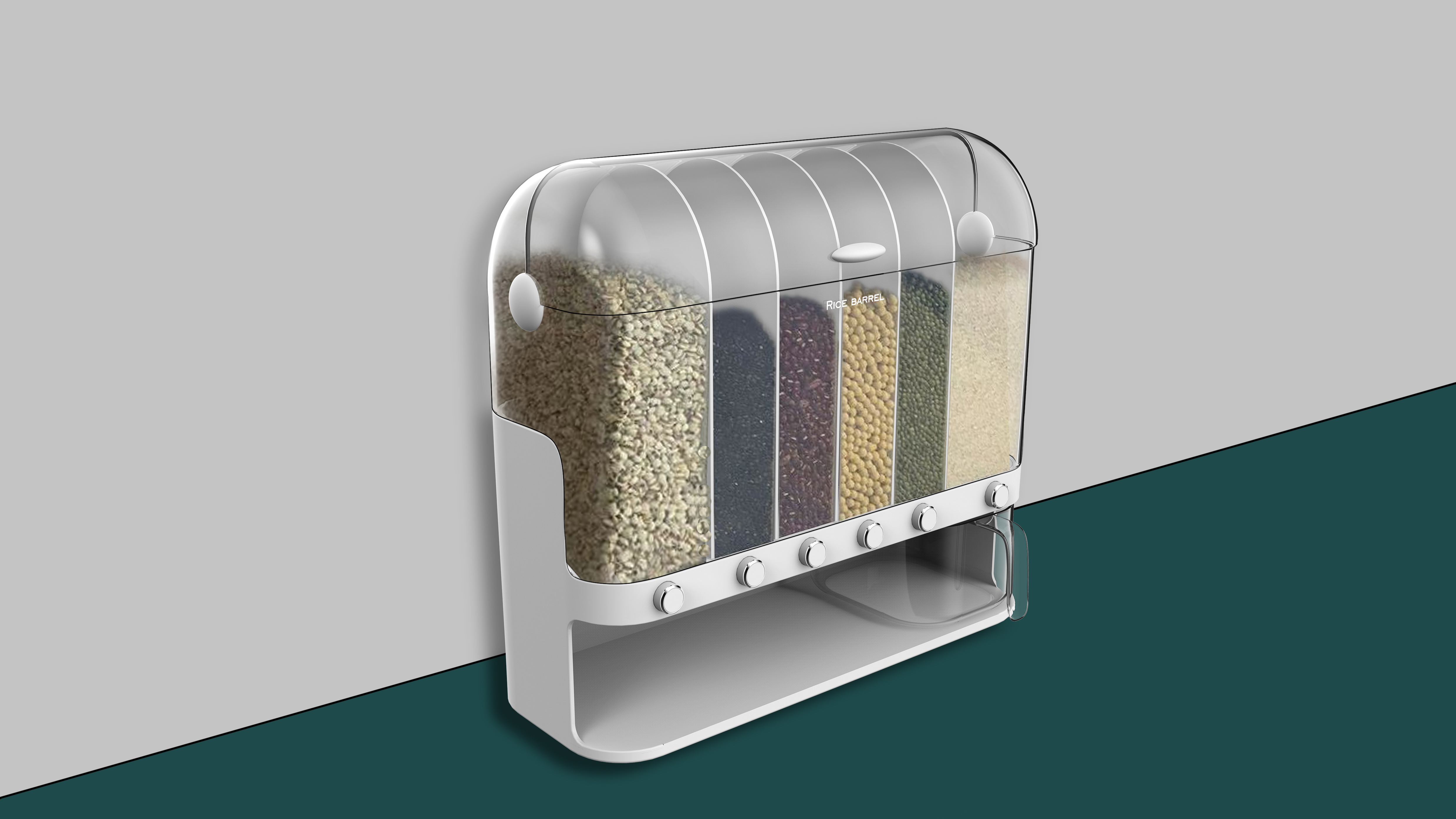 Rice bucket，Wall hanging，