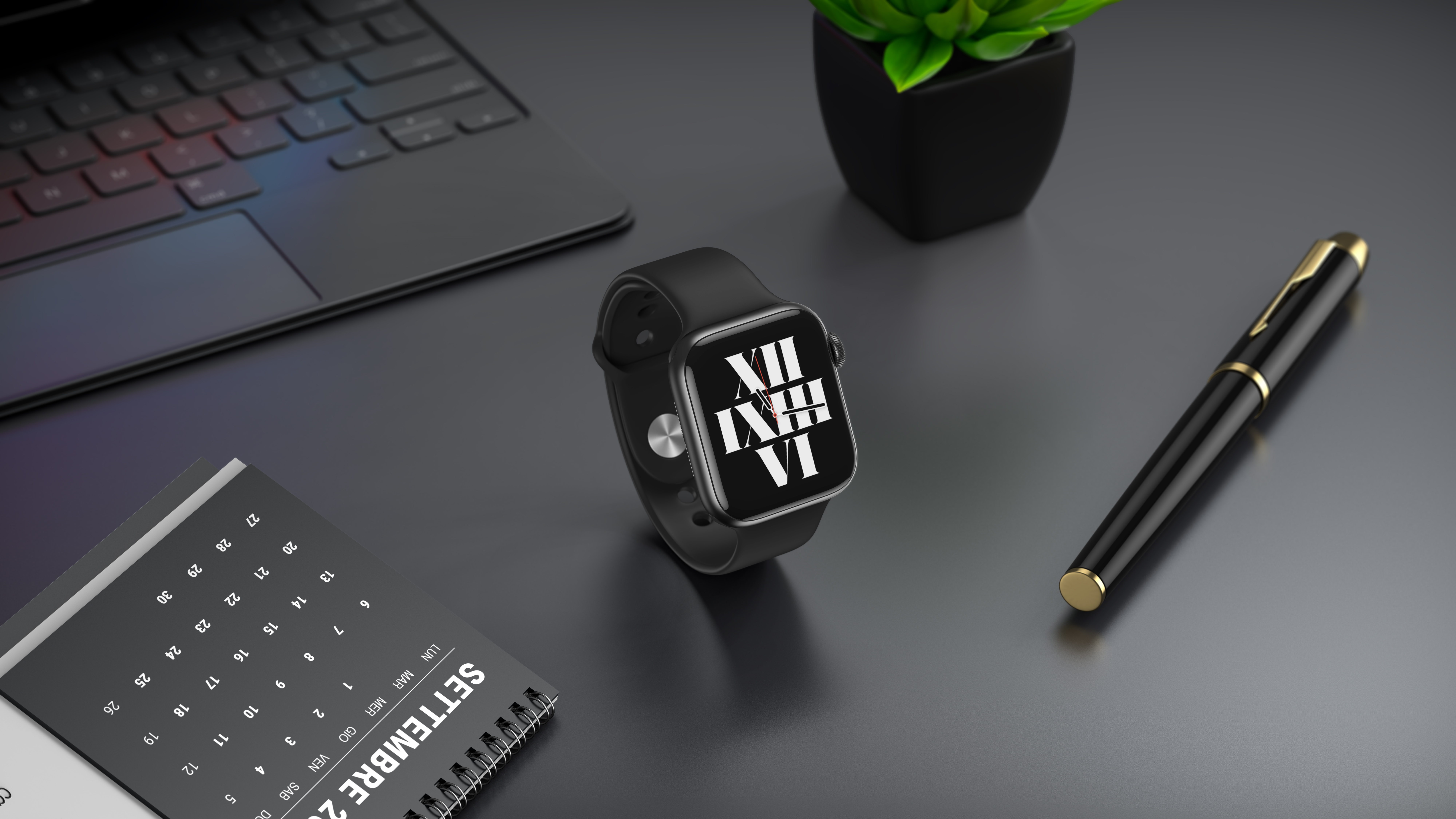 Intelligent Watch，Product rendering，