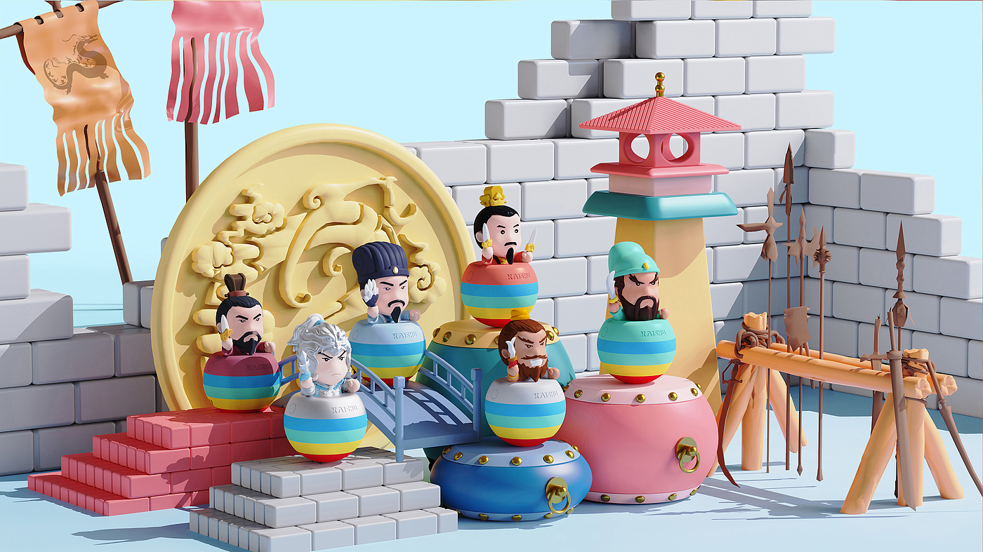 Romance of the Three Kingdoms，Story machine，industrial design，Zheng Dongping，A&Z Design ，Uncle Kai tells stories，Maternal and infant products，Children's story machine，