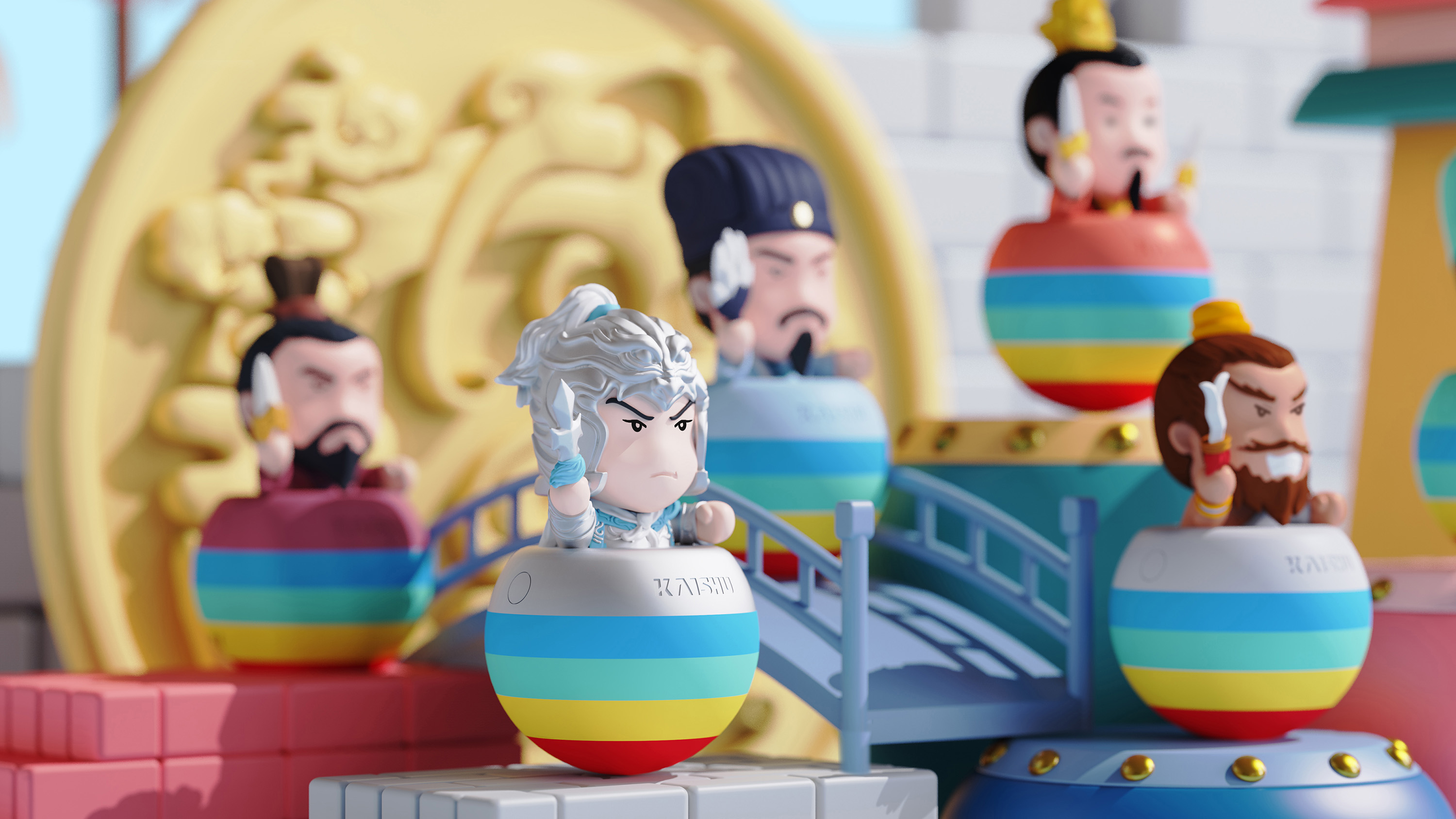 Romance of the Three Kingdoms，Story machine，industrial design，Zheng Dongping，A&Z Design ，Uncle Kai tells stories，Maternal and infant products，Children's story machine，