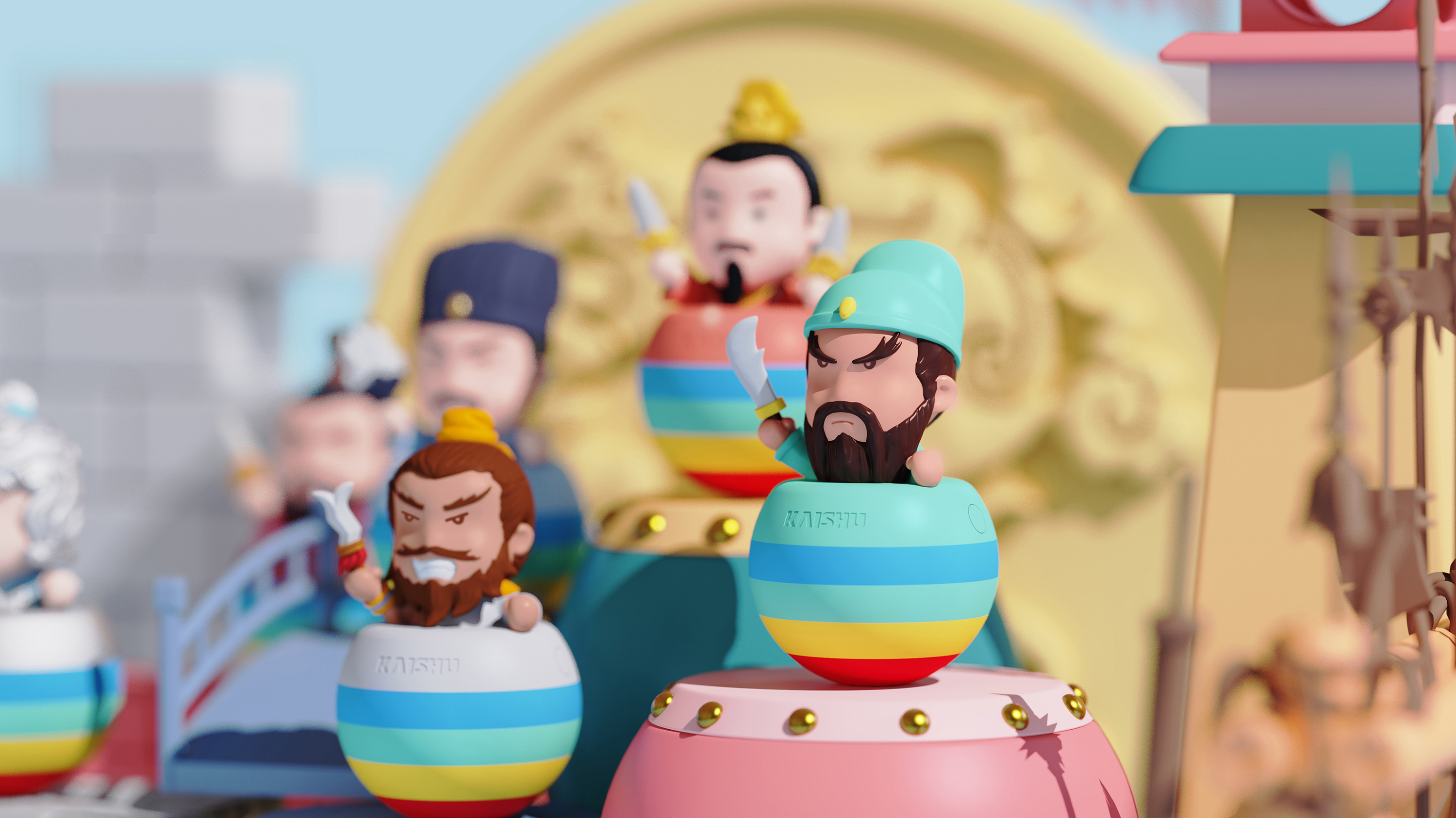 Romance of the Three Kingdoms，Story machine，industrial design，Zheng Dongping，A&Z Design ，Uncle Kai tells stories，Maternal and infant products，Children's story machine，