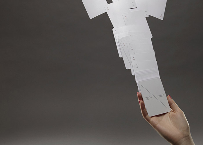 poker，Super simple，black and white，Appearance design，Geometric wind，