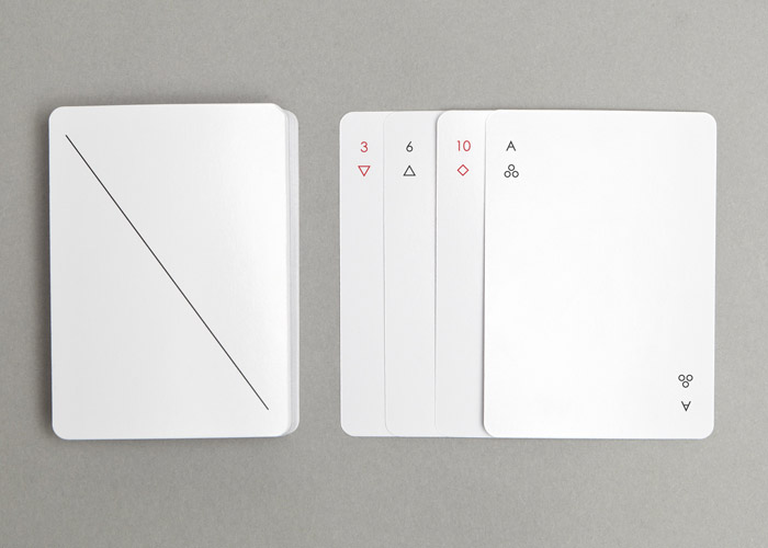 poker，Super simple，black and white，Appearance design，Geometric wind，