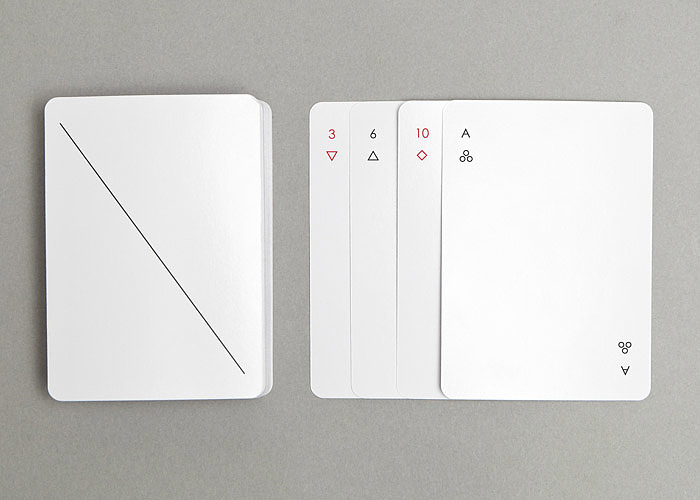 poker，Super simple，black and white，Appearance design，Geometric wind，