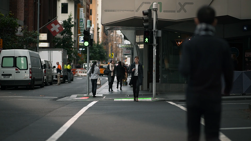 Safety measures，lamp，Infrastructure construction，Sidewalk，