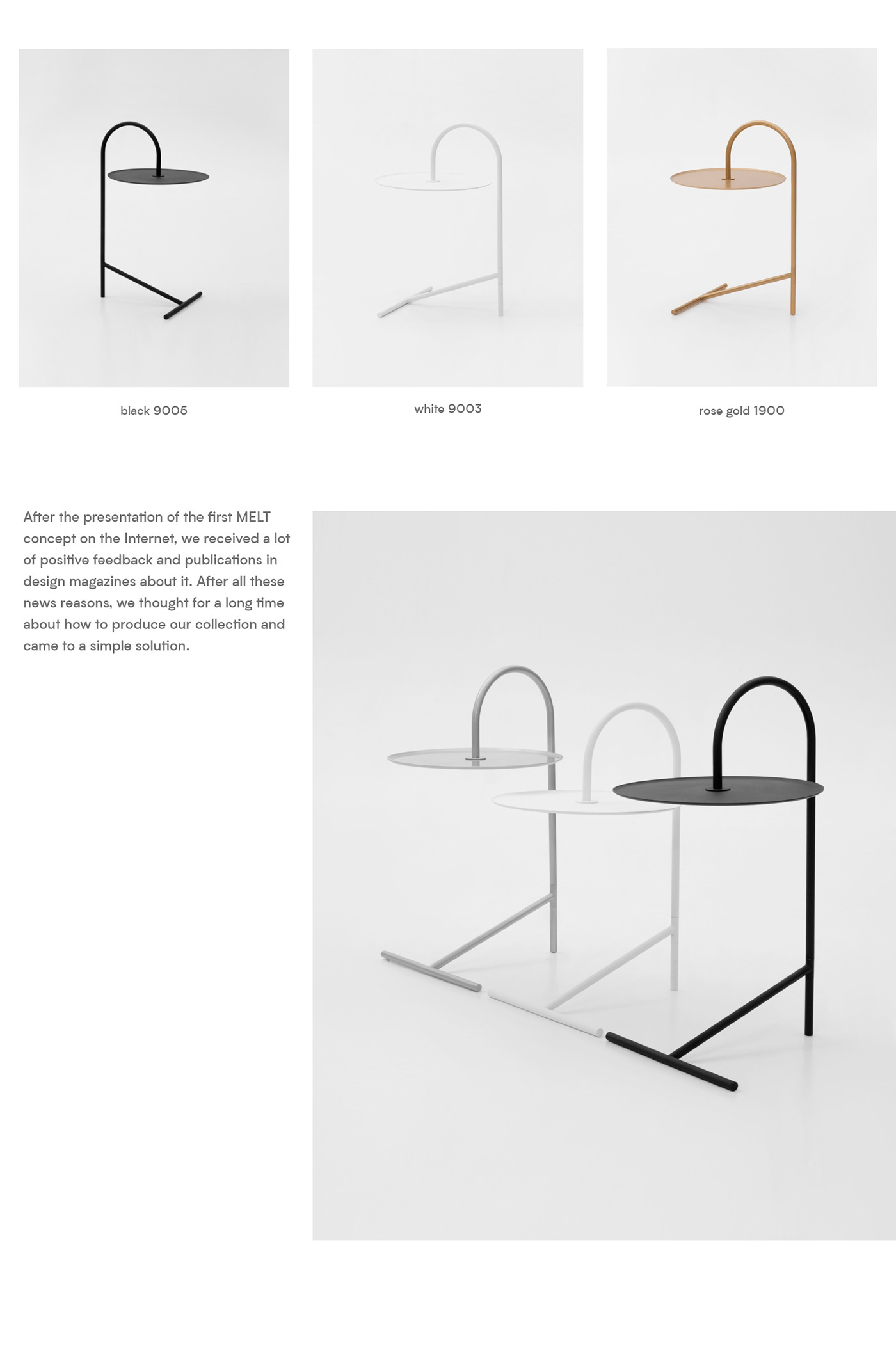 Melt，Coffee table，removable，