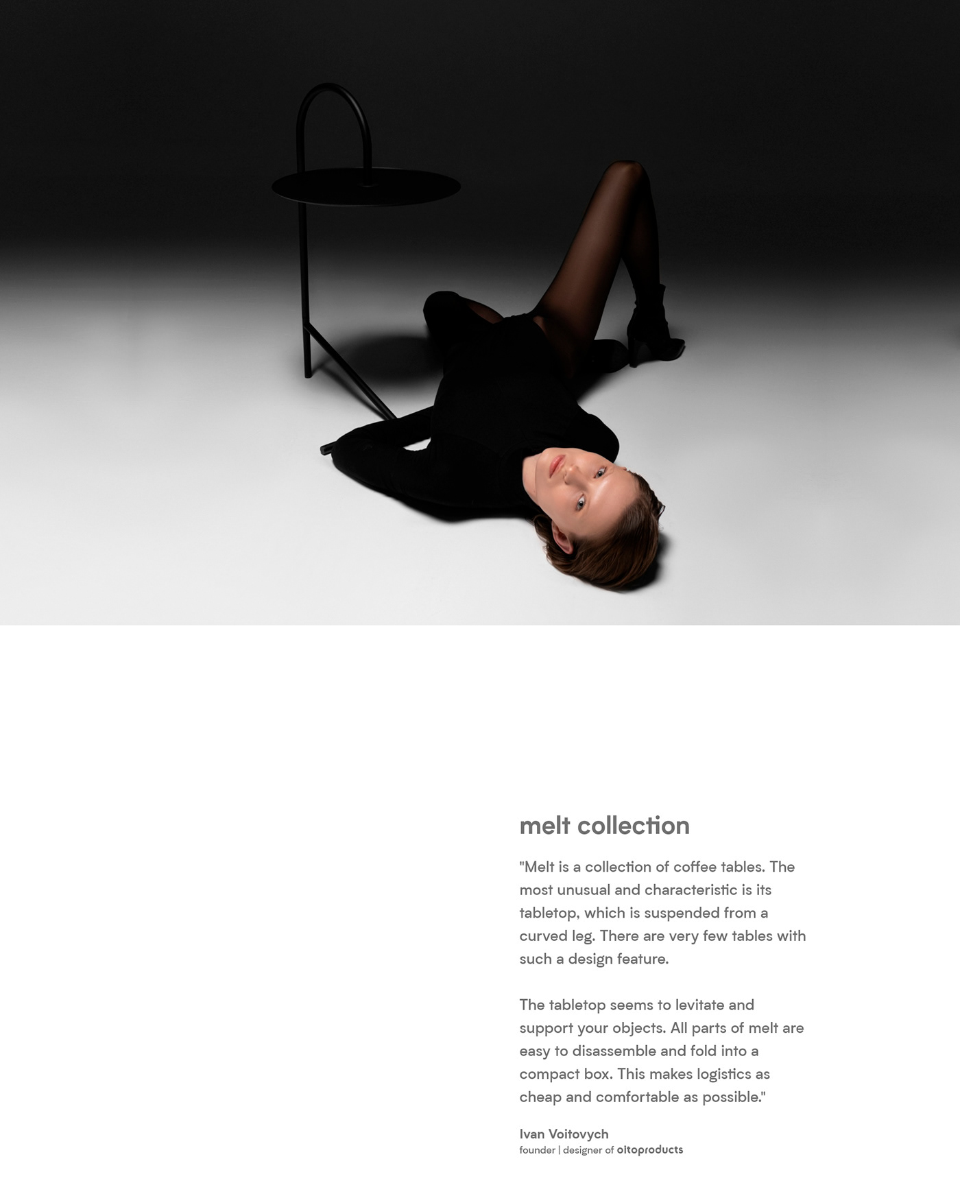 Melt，Coffee table，removable，