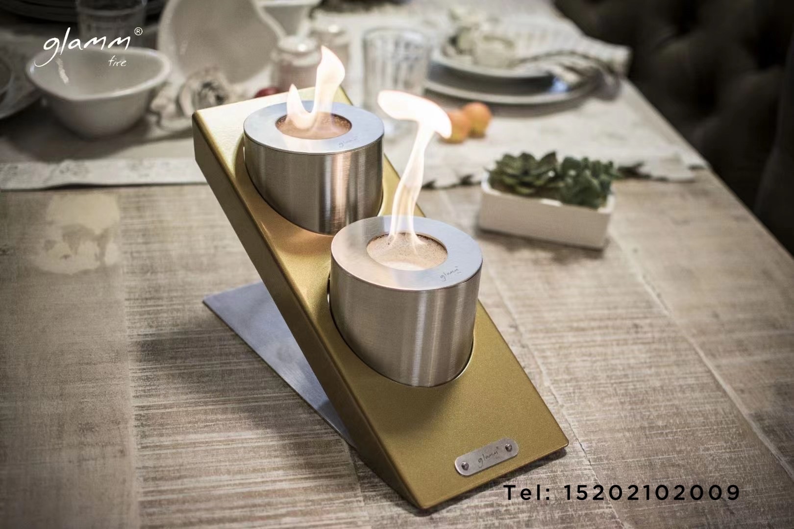 Alcohol fireplace; True fire fireplace; Imported furniture;，