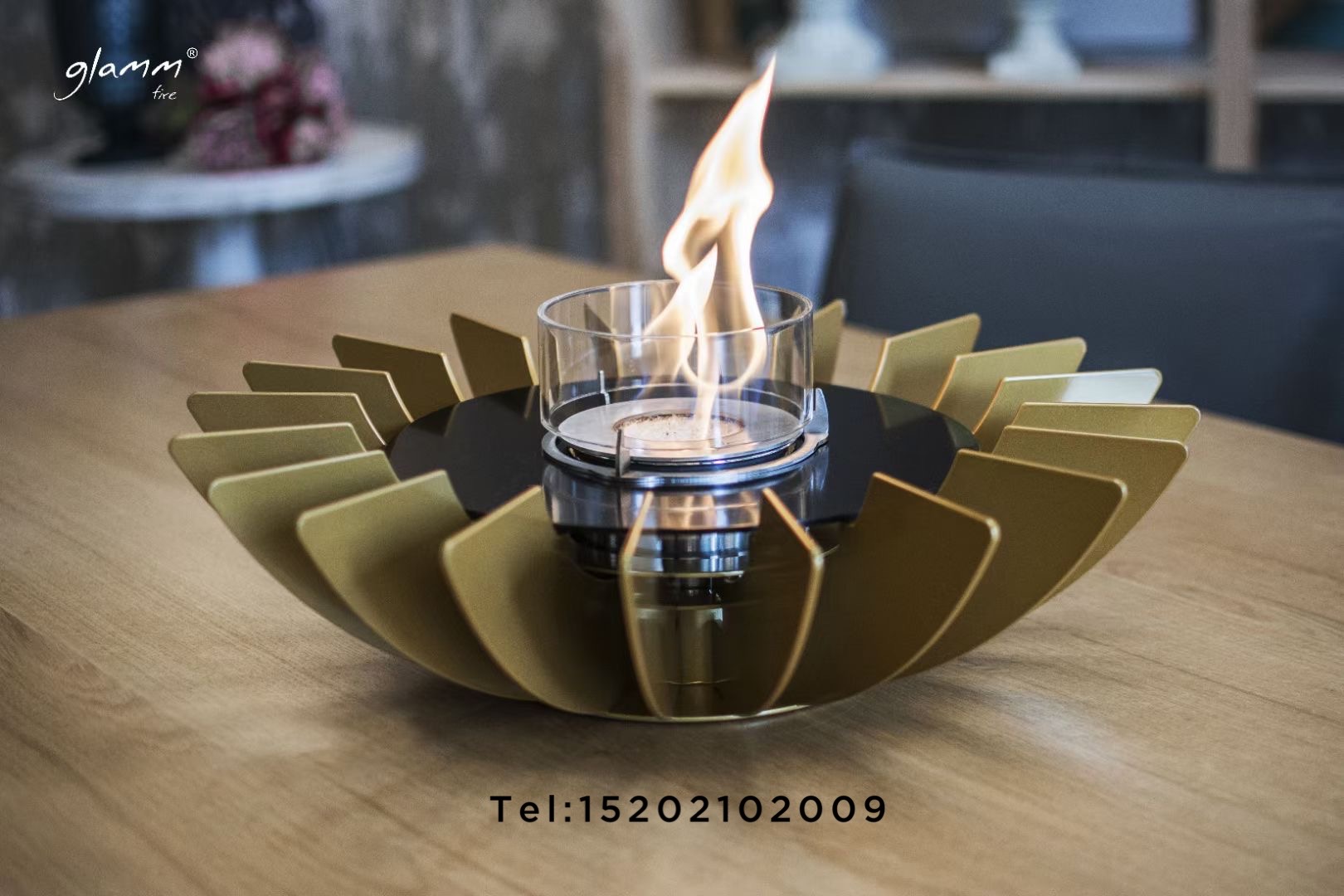 Alcohol fireplace; True fire fireplace; Imported furniture;，
