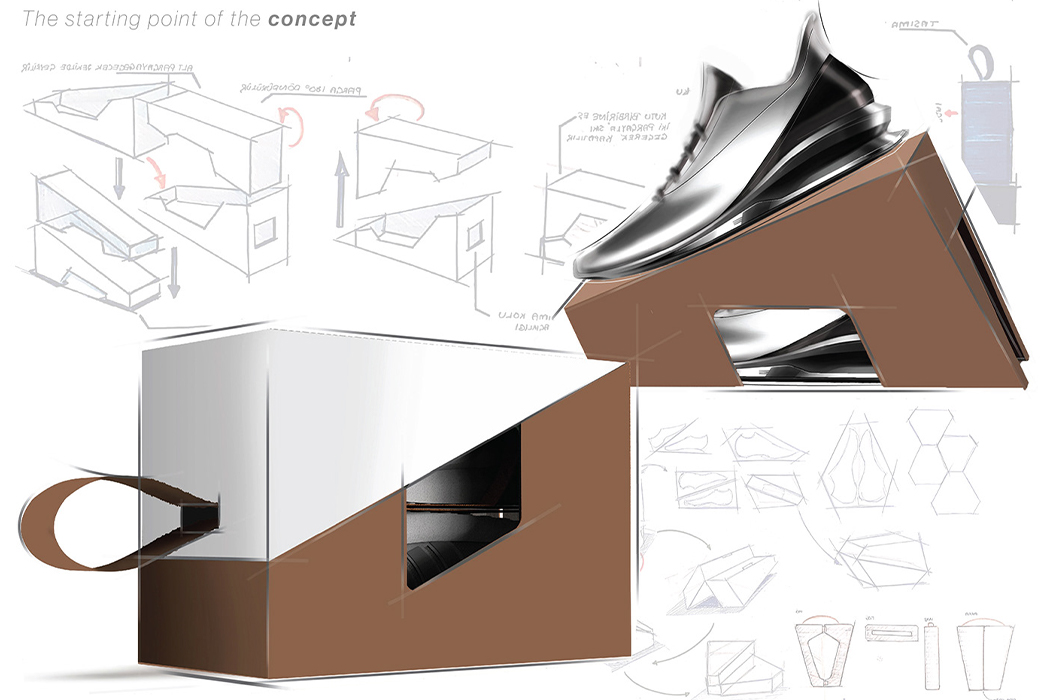 shoe box，sustainable，Stand box，Store，