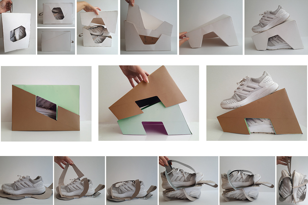 shoe box，sustainable，Stand box，Store，