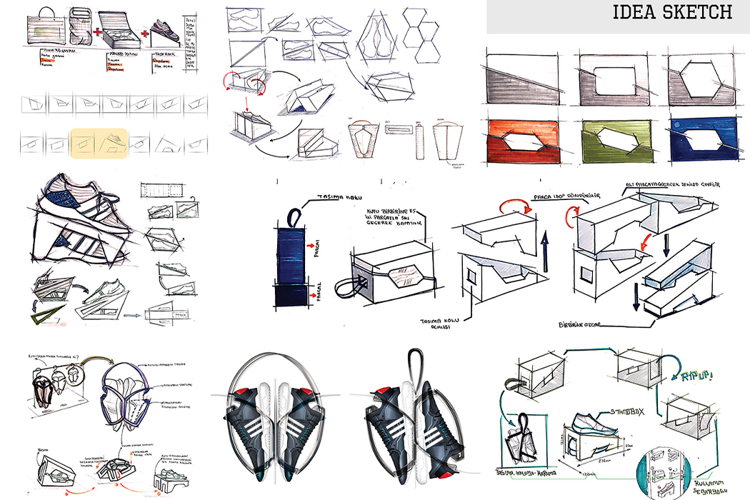 shoe box，sustainable，Stand box，Store，
