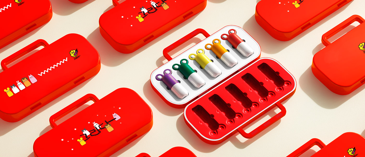 GREENARAE，children，paint brush，rubber，lovely，