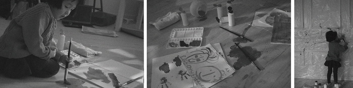 GREENARAE，children，paint brush，rubber，lovely，