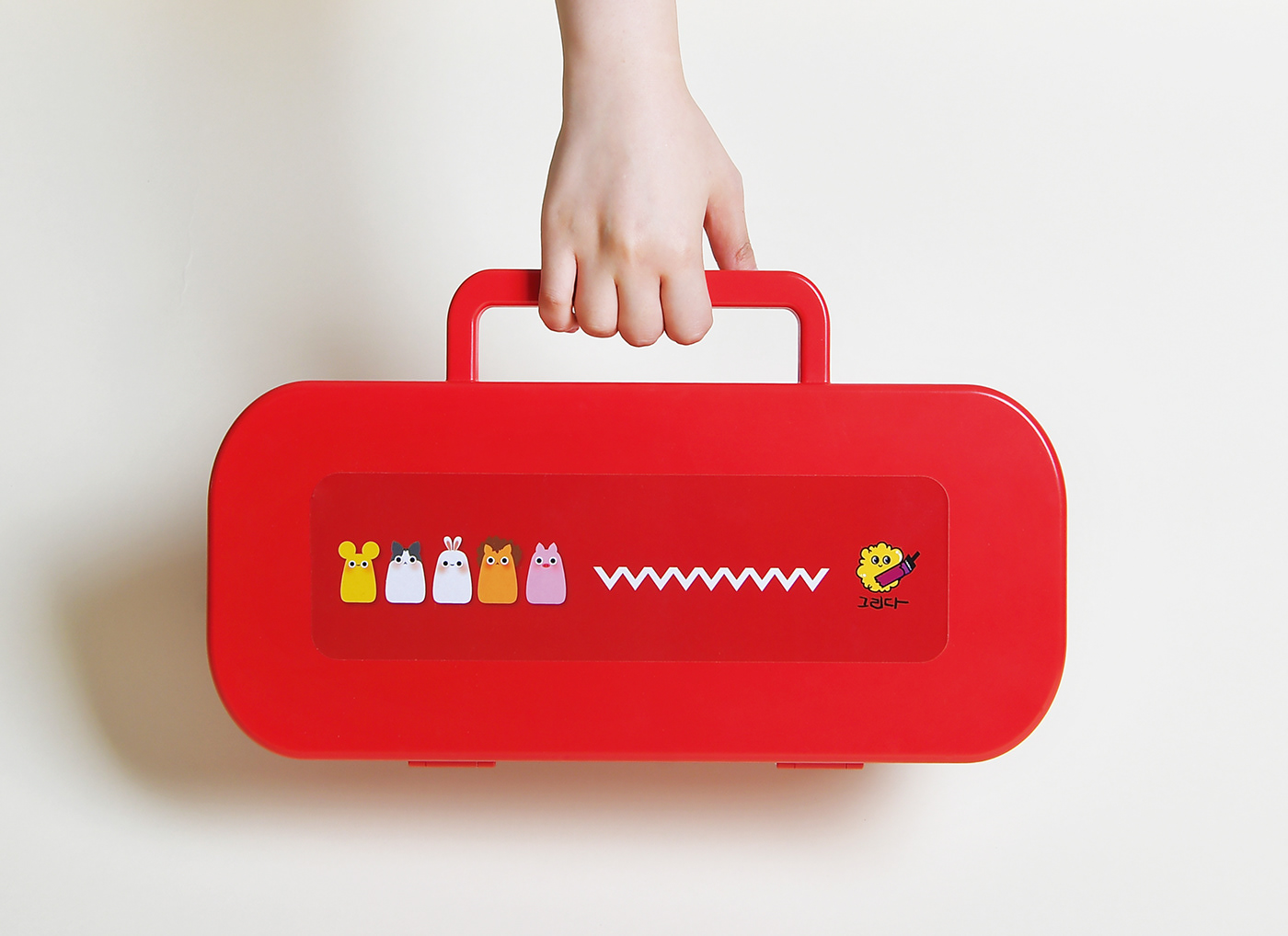 GREENARAE，children，paint brush，rubber，lovely，