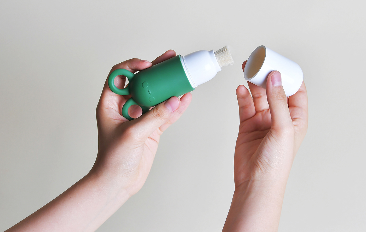 GREENARAE，children，paint brush，rubber，lovely，