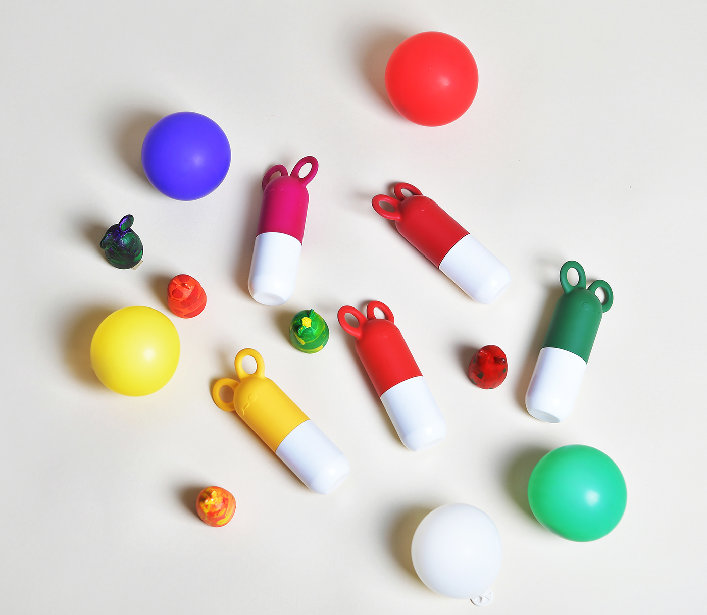 GREENARAE，children，paint brush，rubber，lovely，